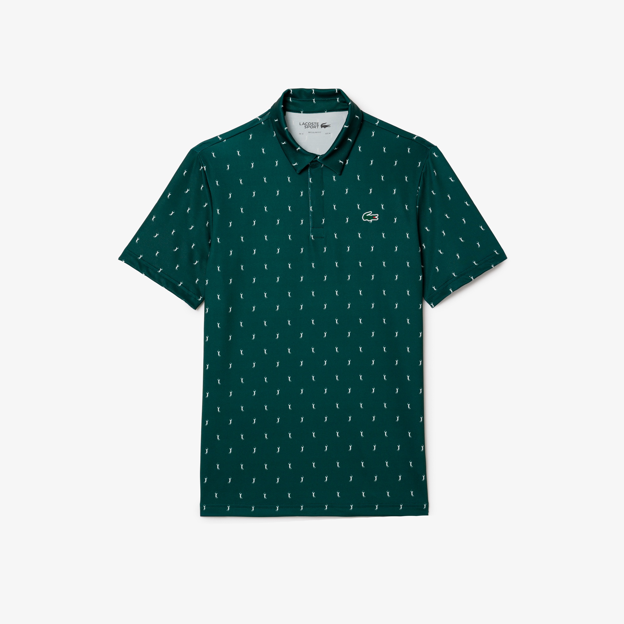 ミニマム総柄プリントゴルフポロシャツ