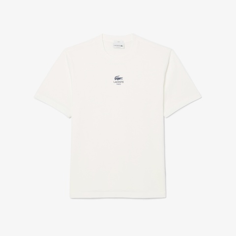 スモールパリロゴクルーネックTシャツ