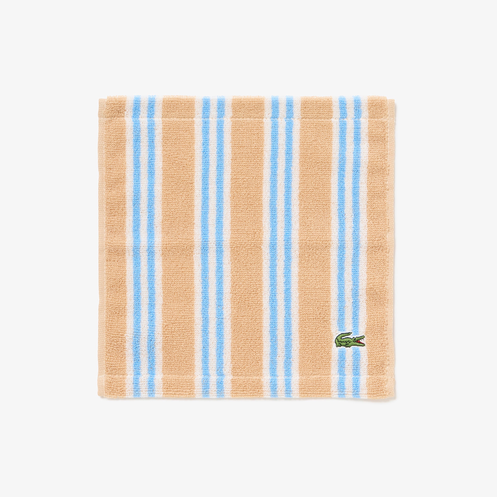 ストライプハンカチタオル