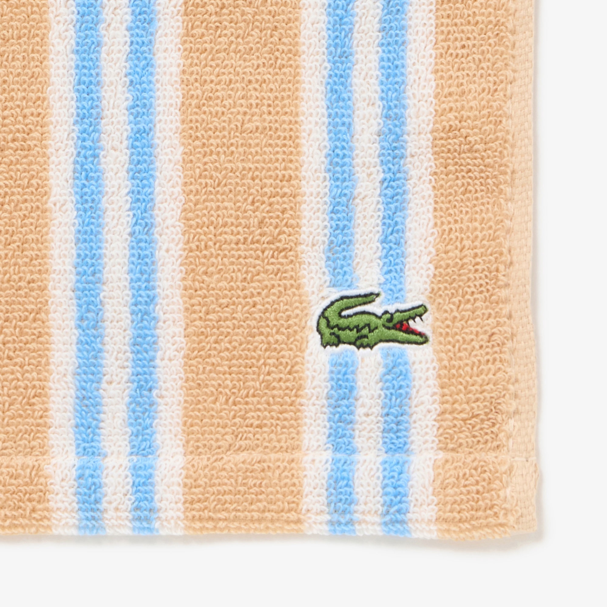 ストライプハンカチタオル