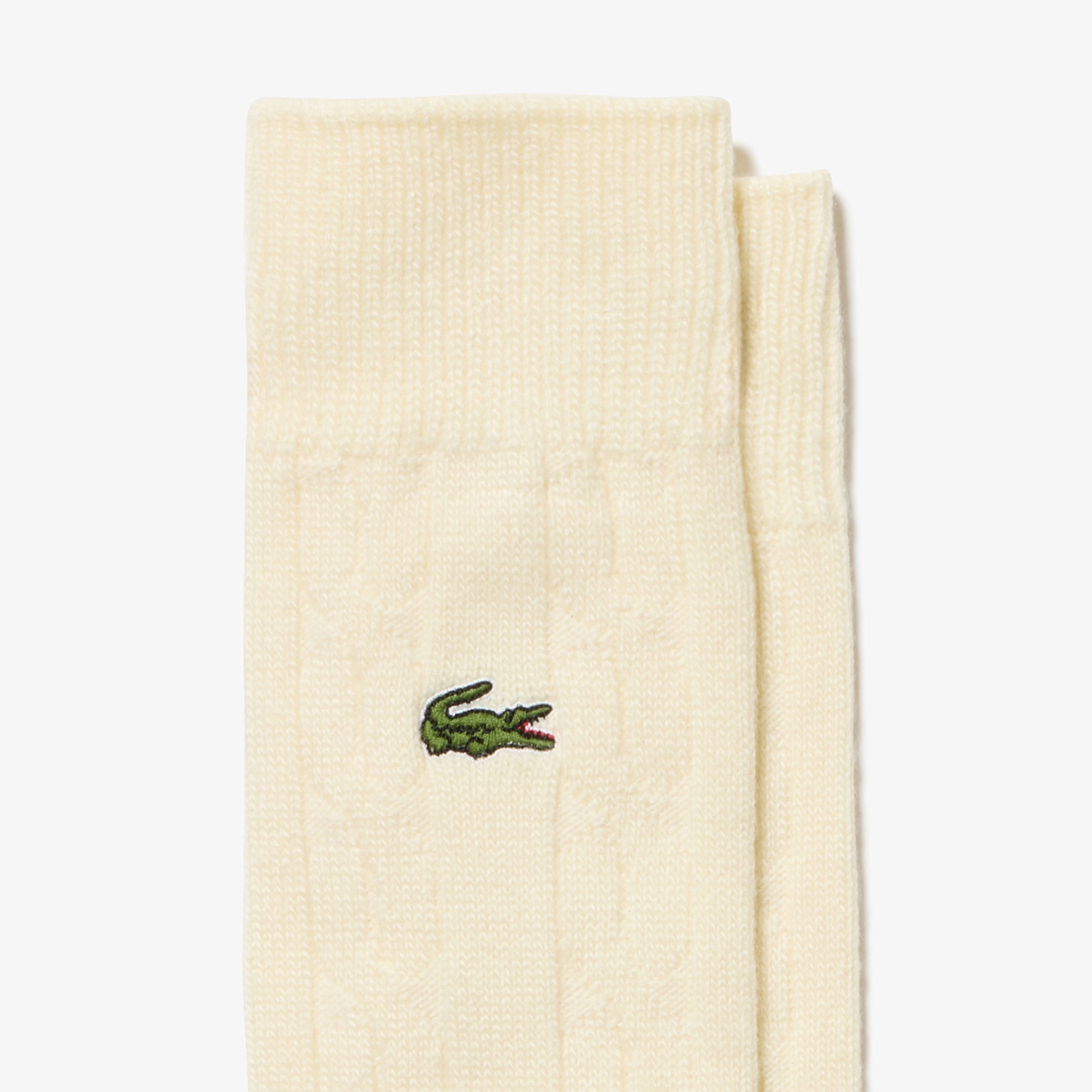 エッセンシャルケーブルニットソックス