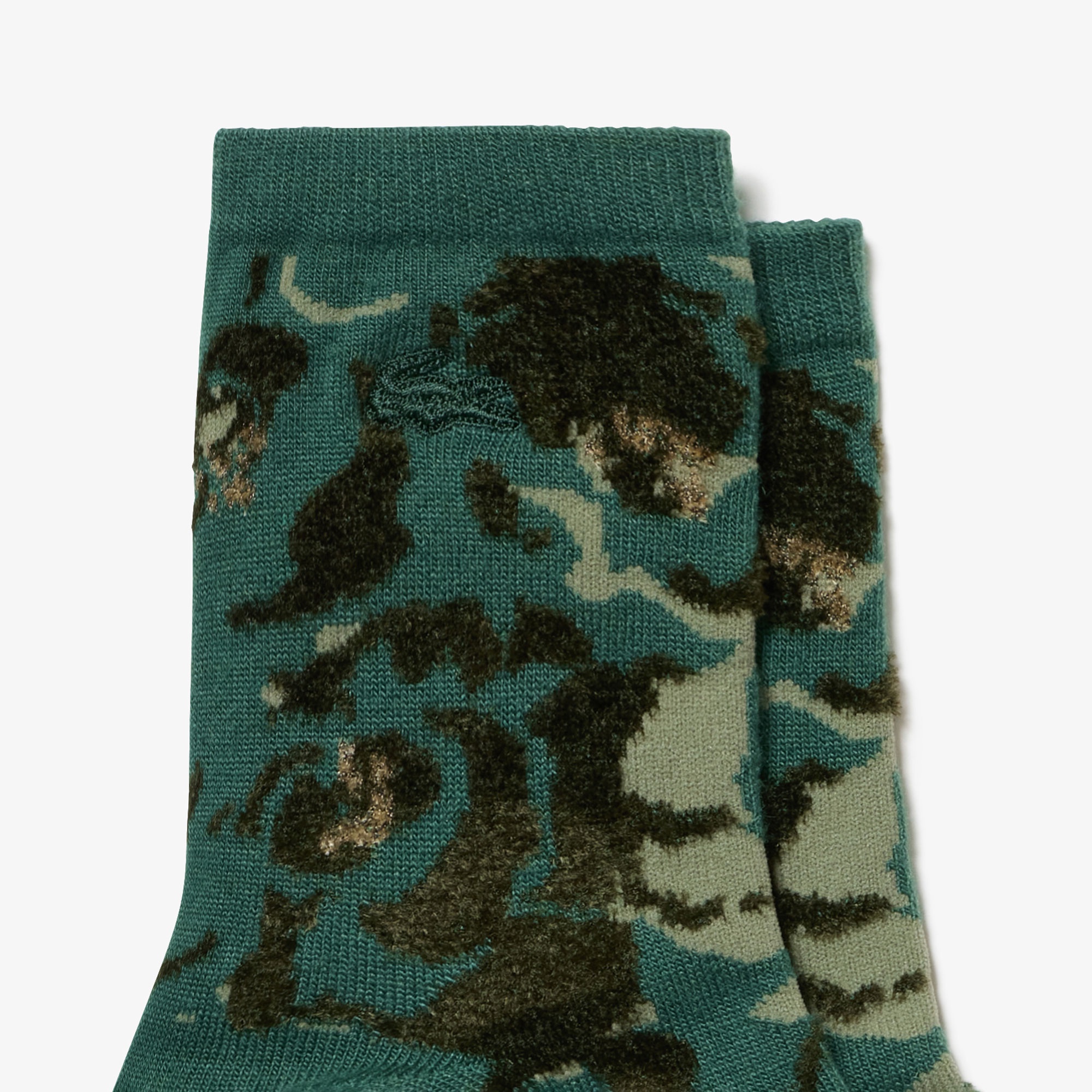 フラワージャカードソックス