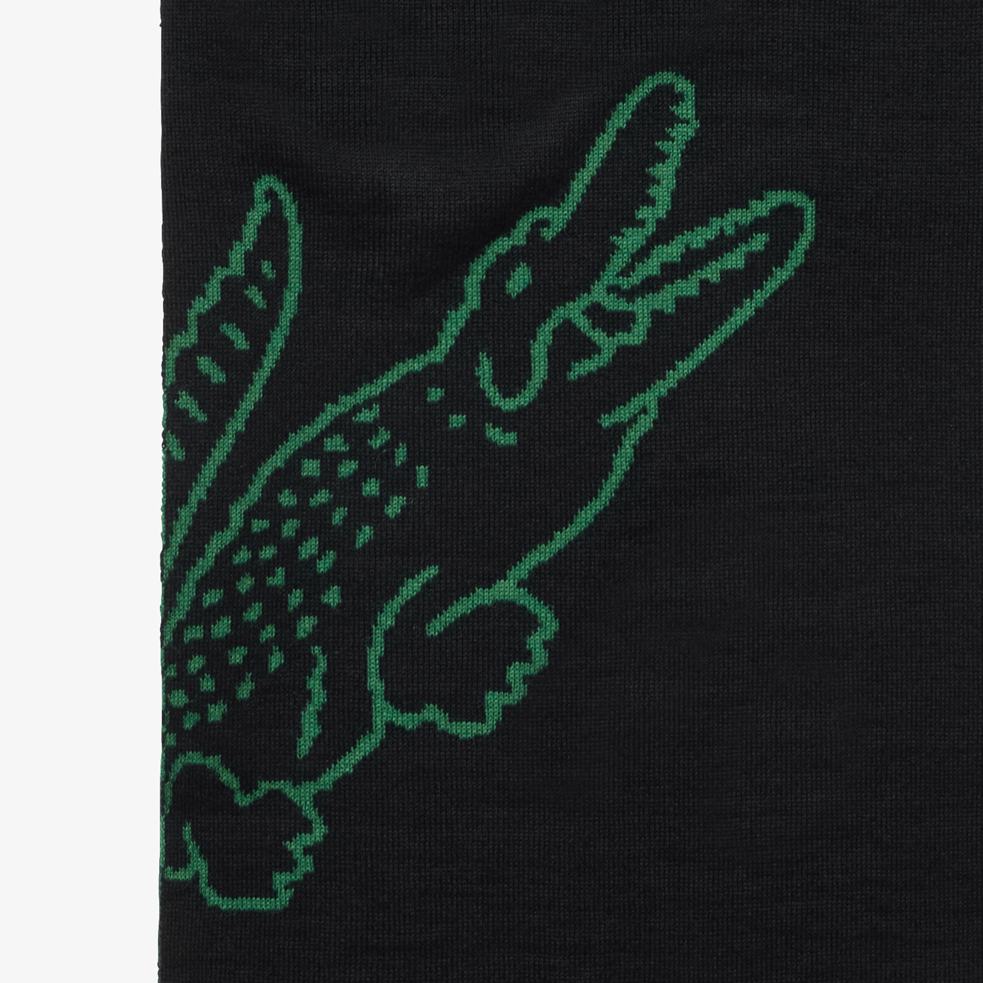 ワニロゴジャカードリバーシブルマフラー