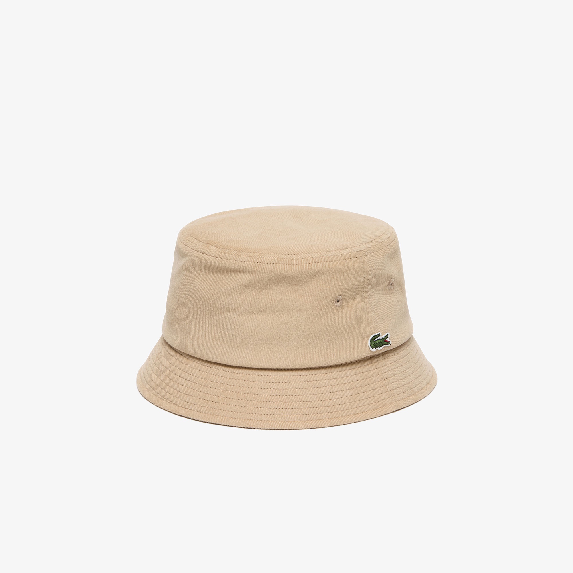 ワンポイントワニロゴ・コーデュロイハット