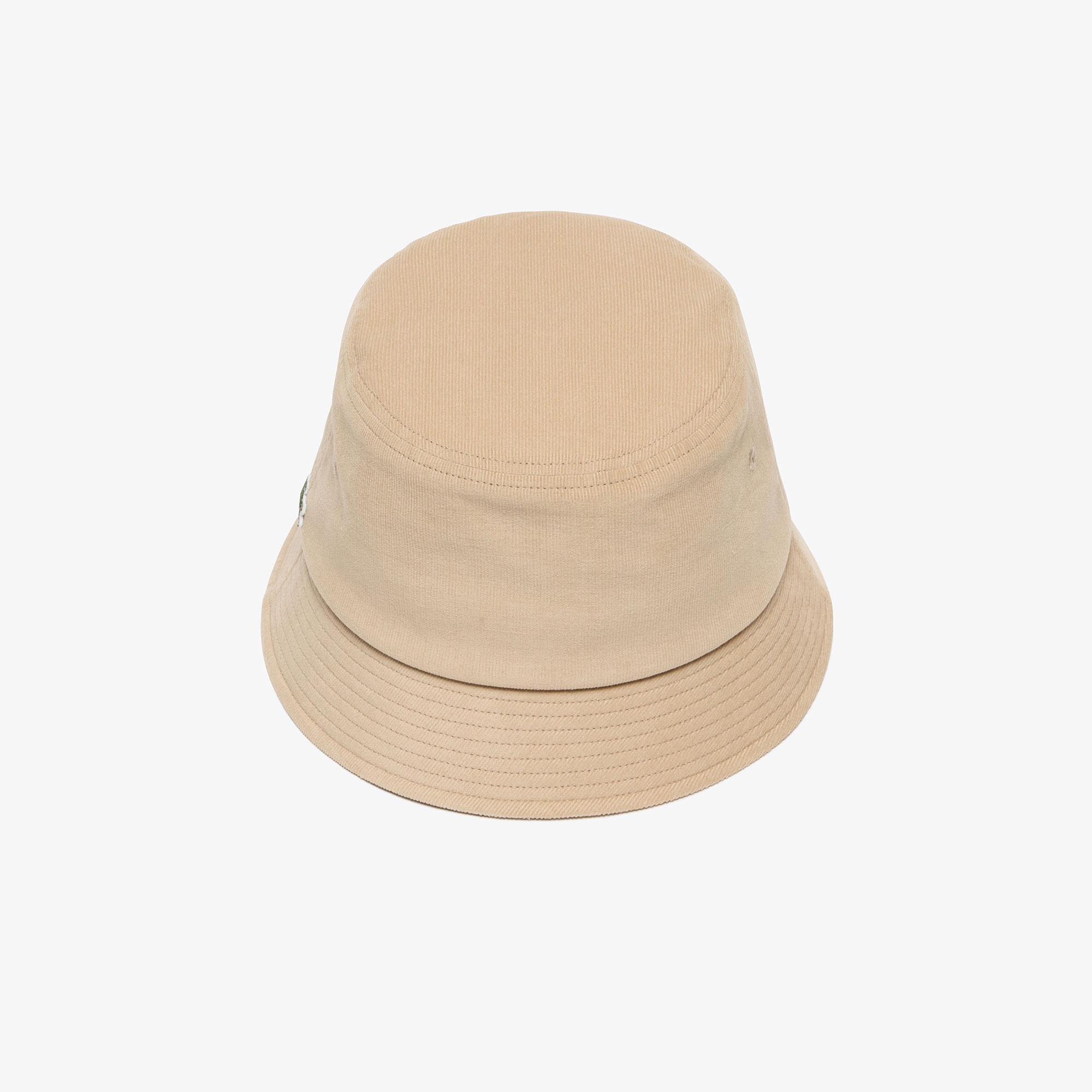 ワンポイントワニロゴ・コーデュロイハット