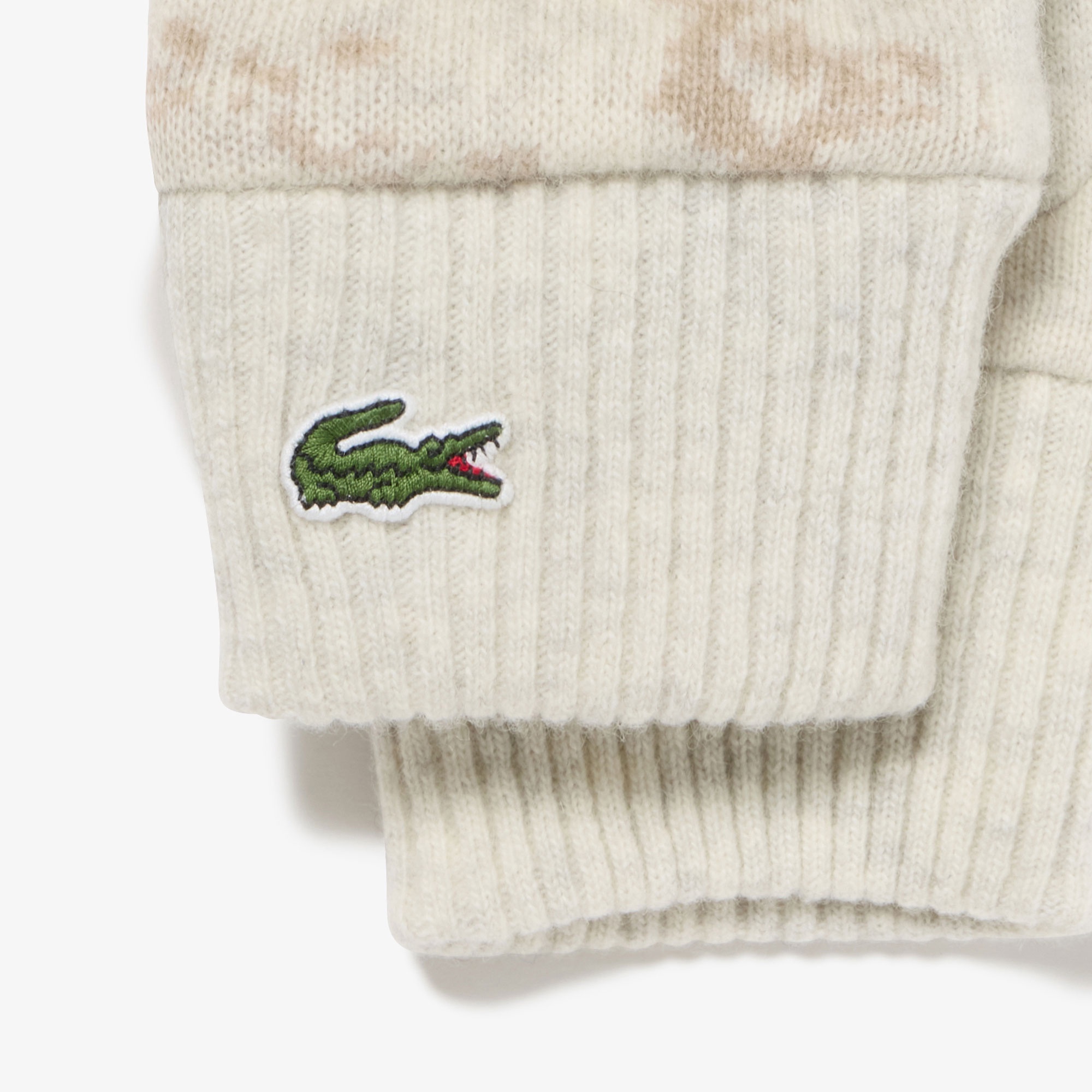 フラワージャカードニットグローブ