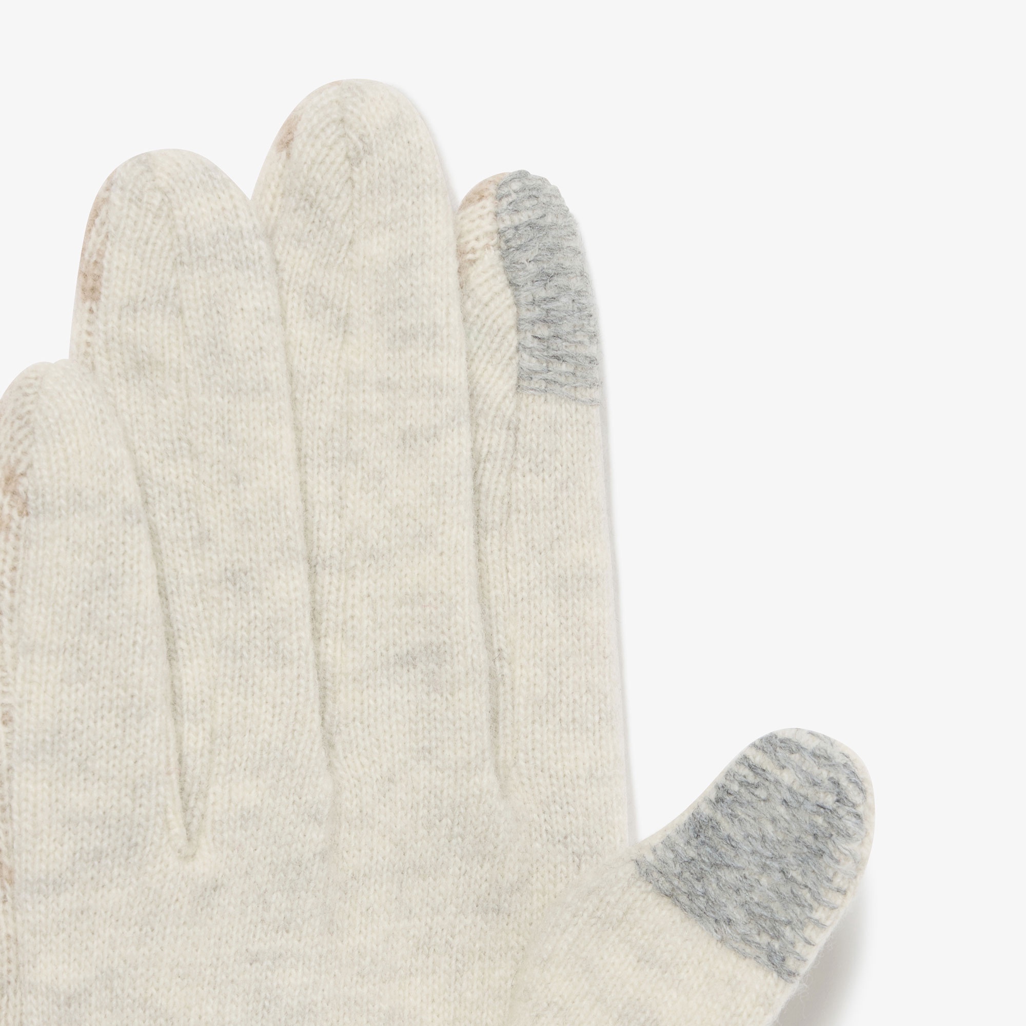 フラワージャカードニットグローブ