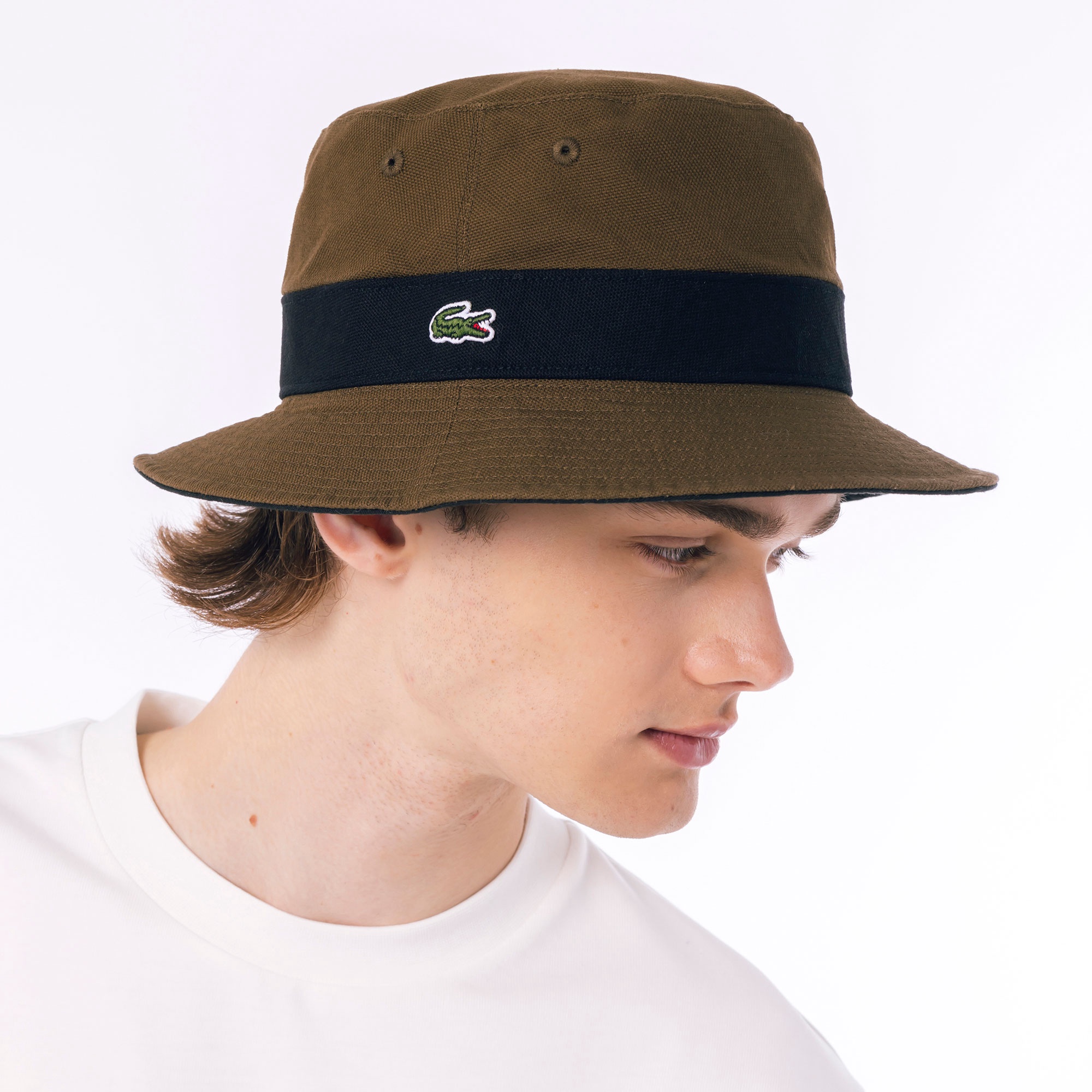 リバーシブルサファリハット