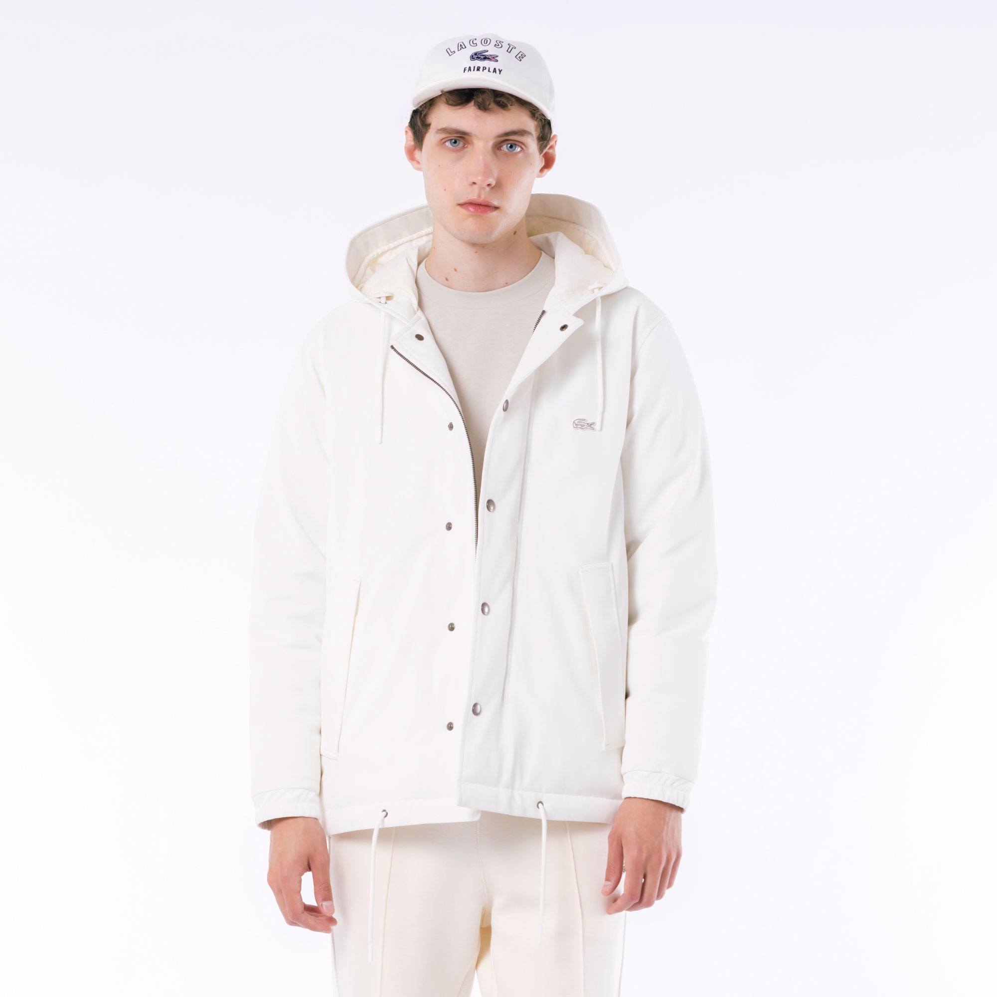 刺繍入り6方キャップ