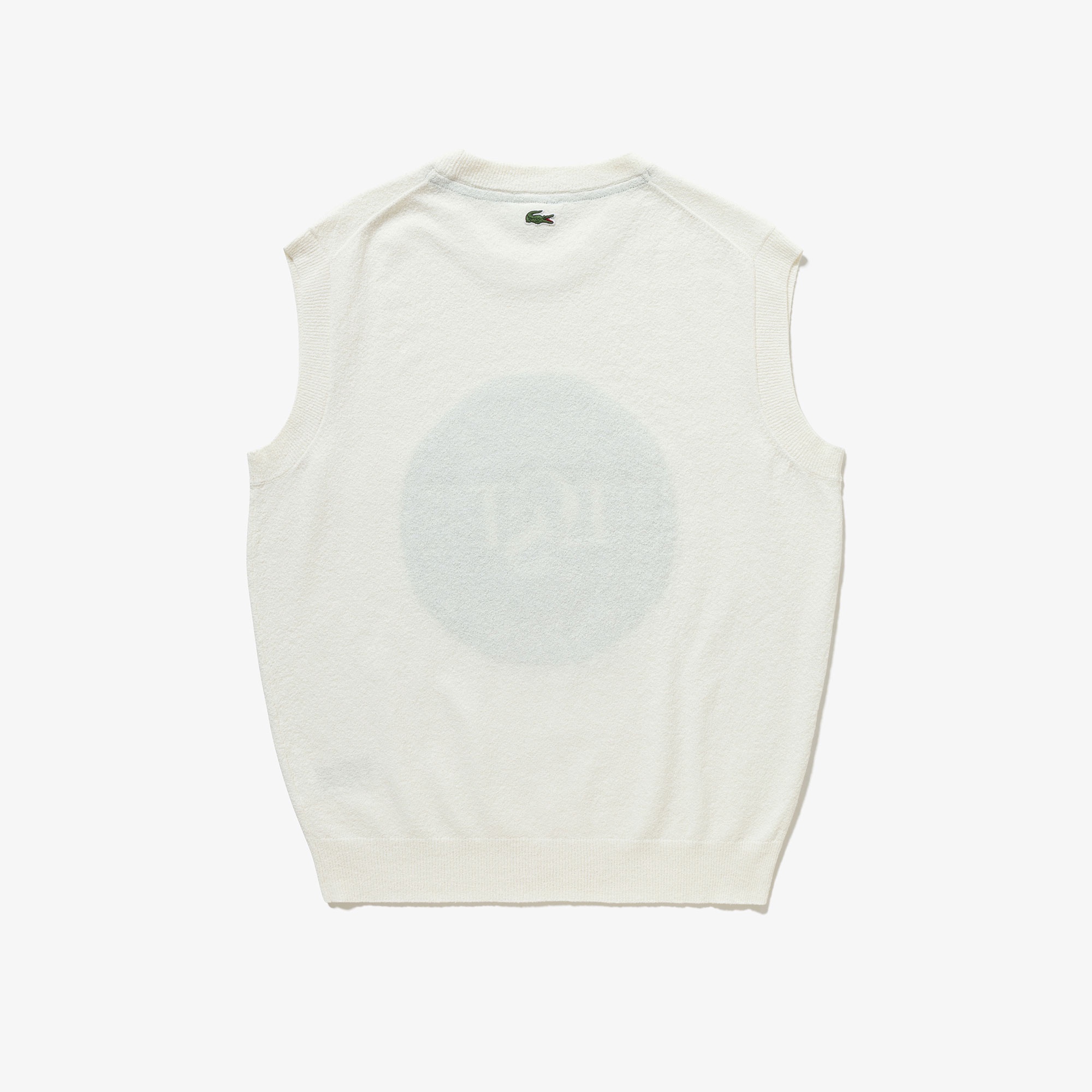 ナイロン×コットンジャカードニットベスト