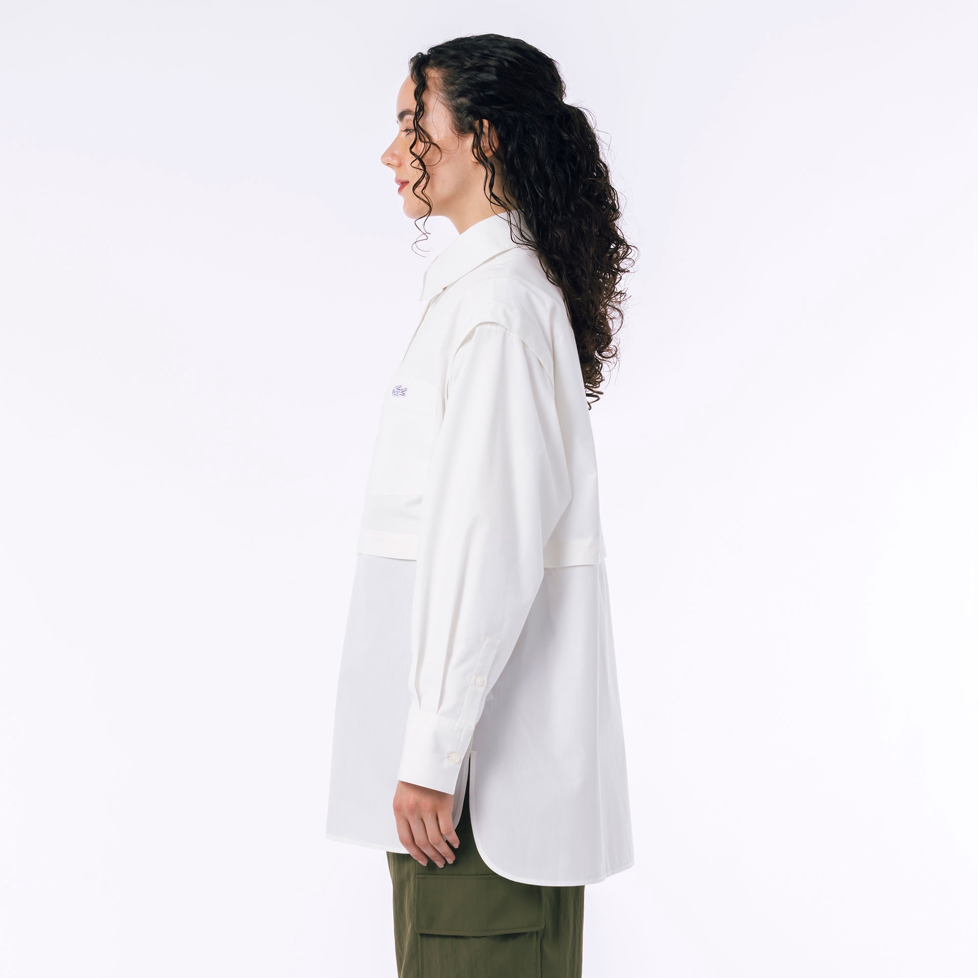 4WAYデザインロングシャツ