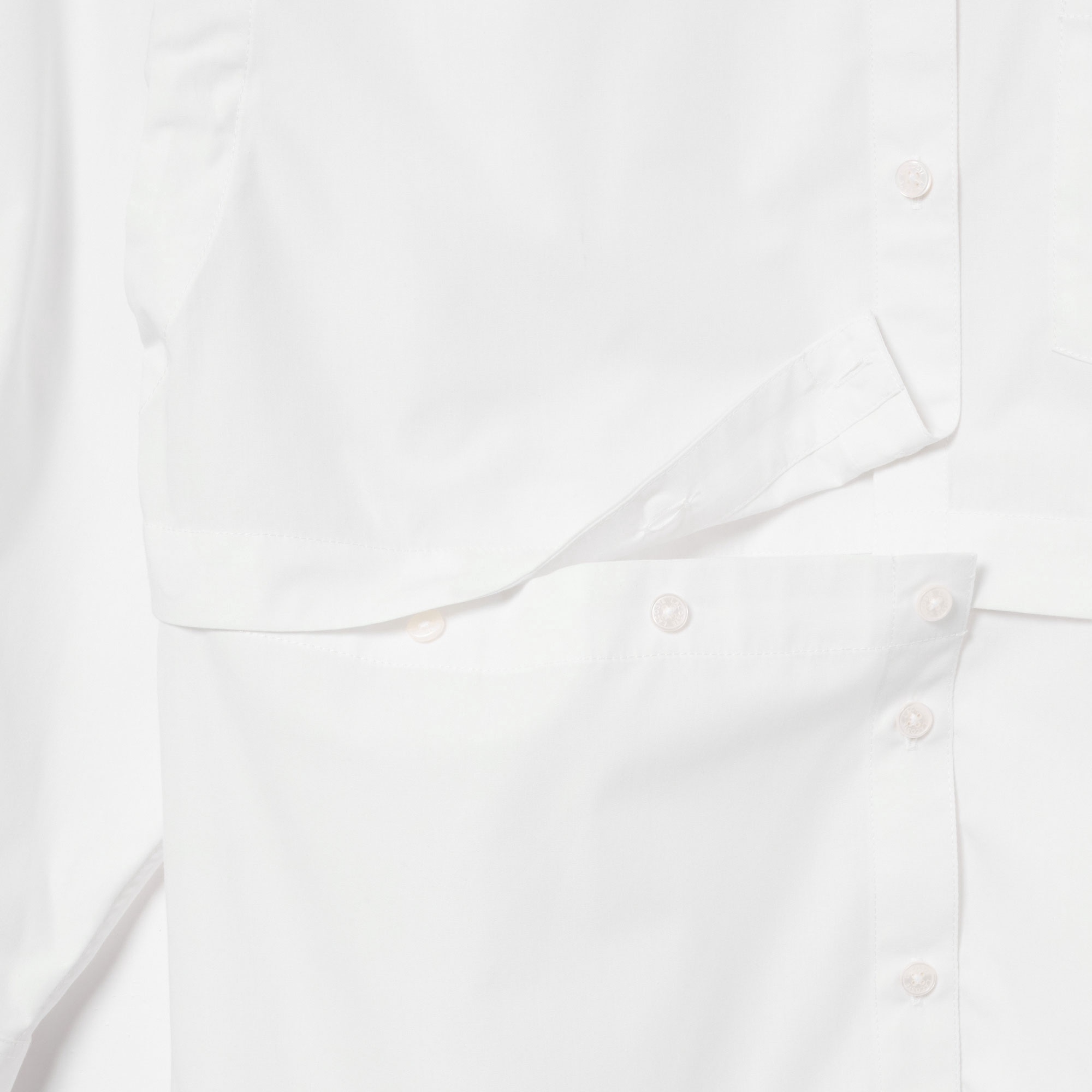 4WAYデザインロングシャツ