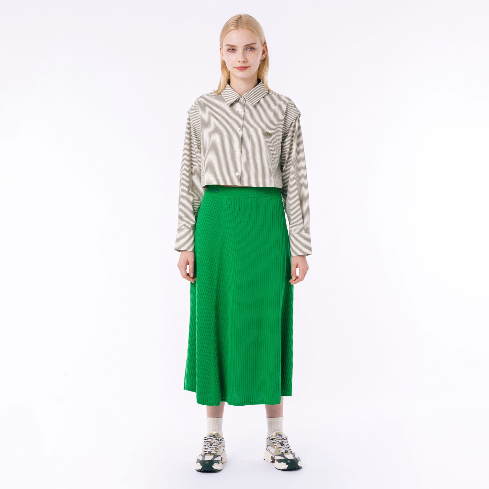 4WAYデザインロングシャツ