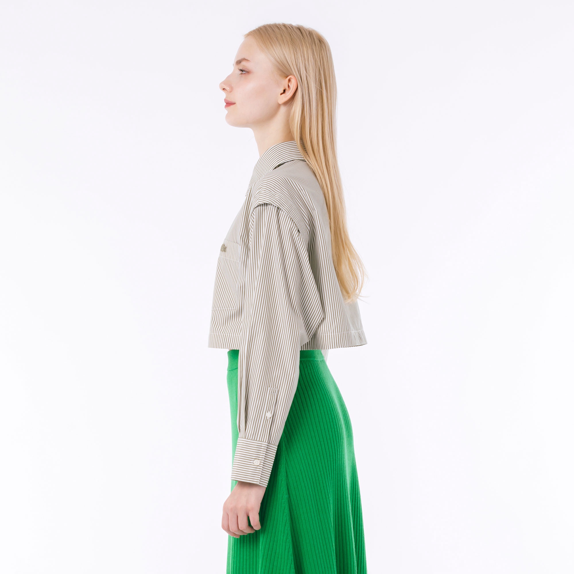 4WAYデザインロングシャツ