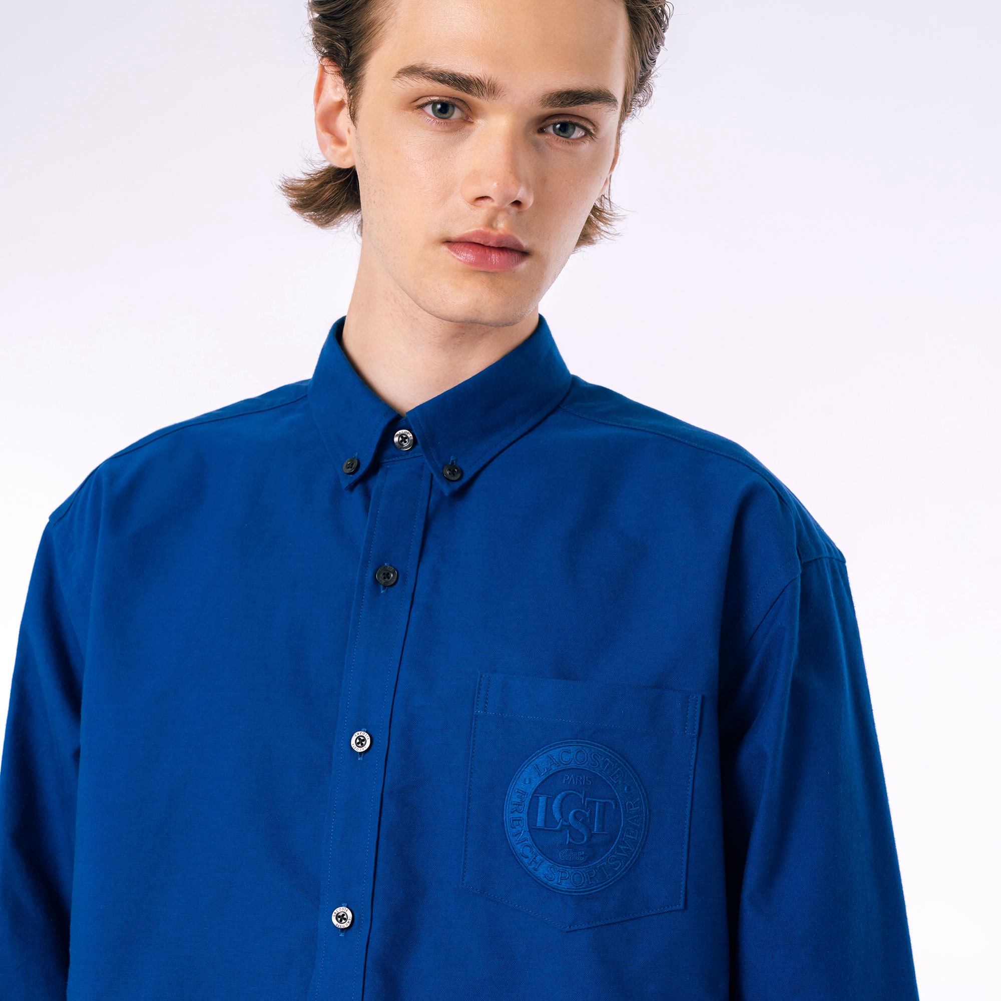 ウォッシュドオックスフォードBDシャツ