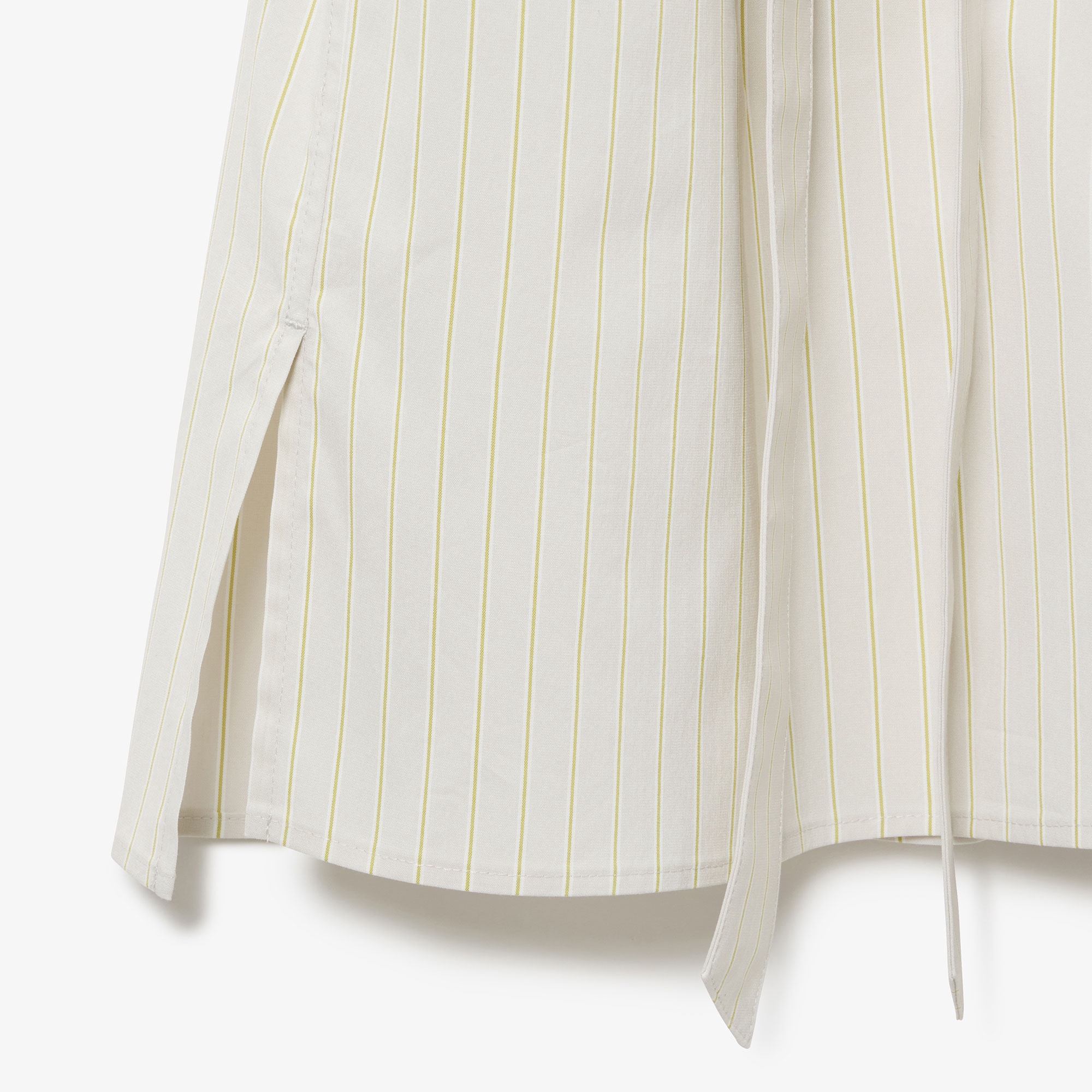 マルチストライプシャツドレス