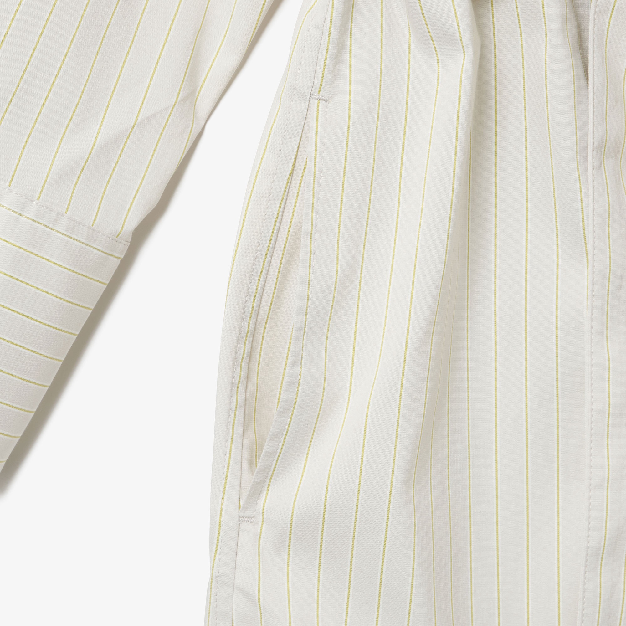 マルチストライプシャツドレス