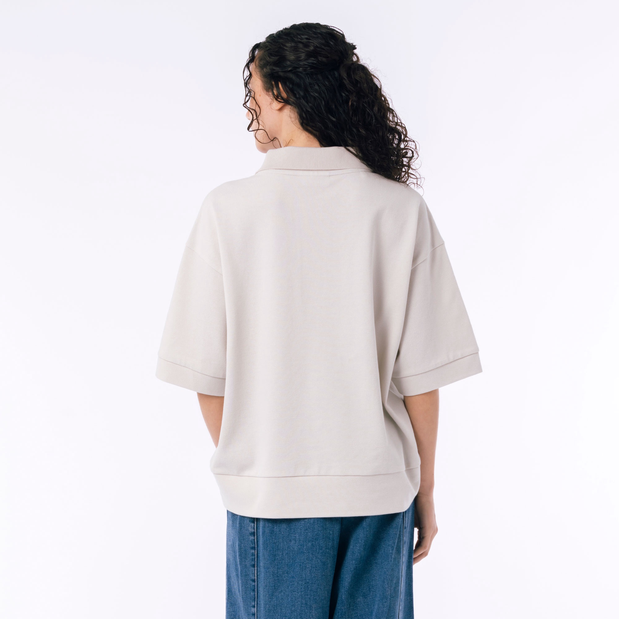 ヘビーウェイト鹿の子地ポロシャツ