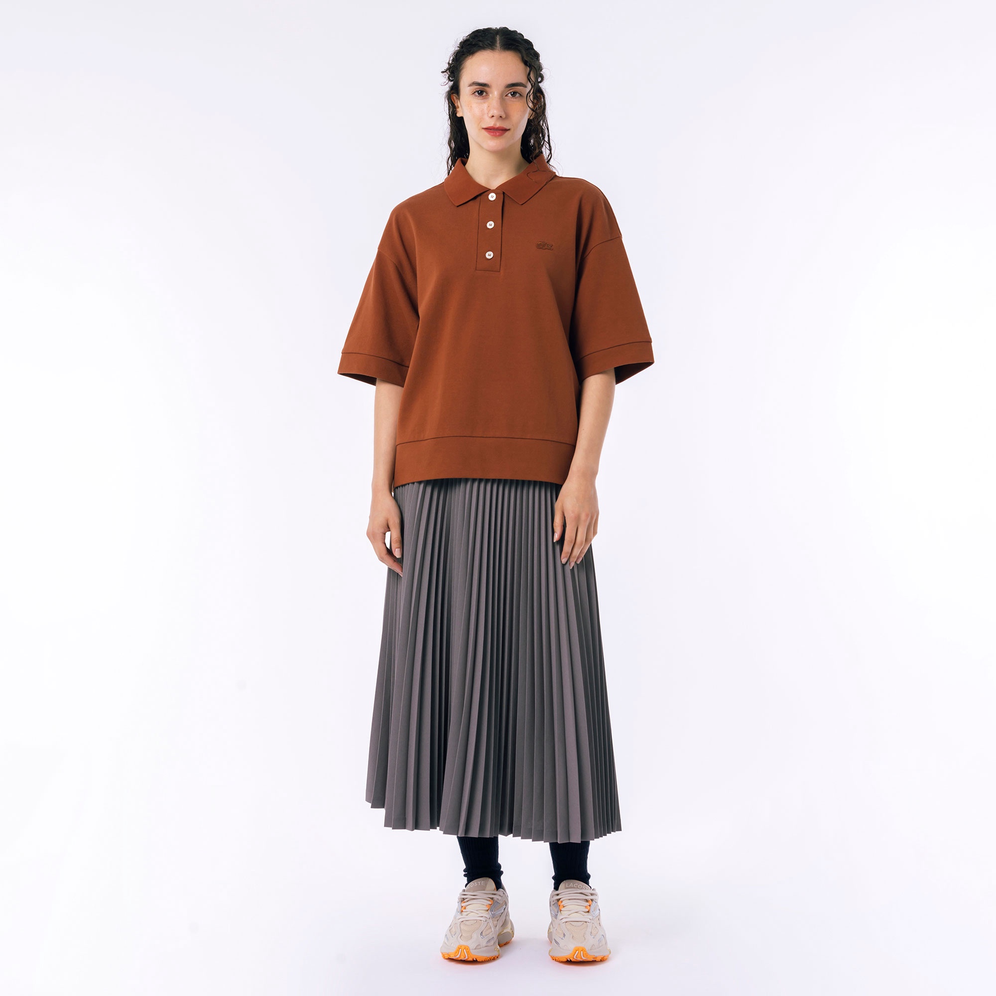 ヘビーウェイト鹿の子地ポロシャツ