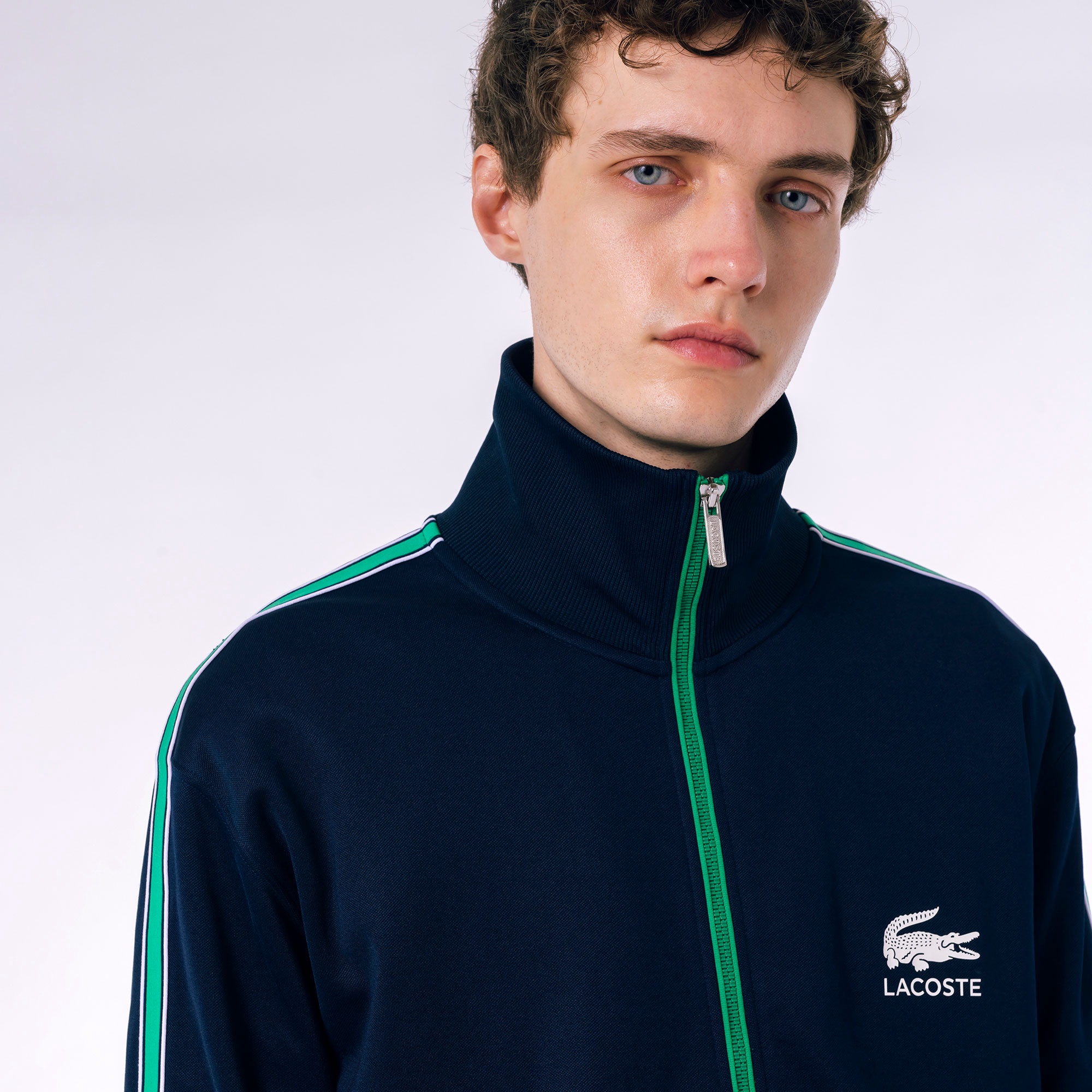 ショルダーラインスウェットトラックジャケット