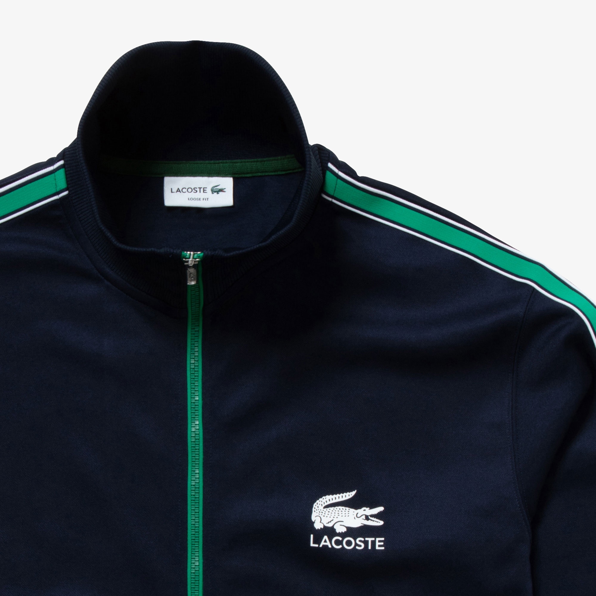 ショルダーラインスウェットトラックジャケット