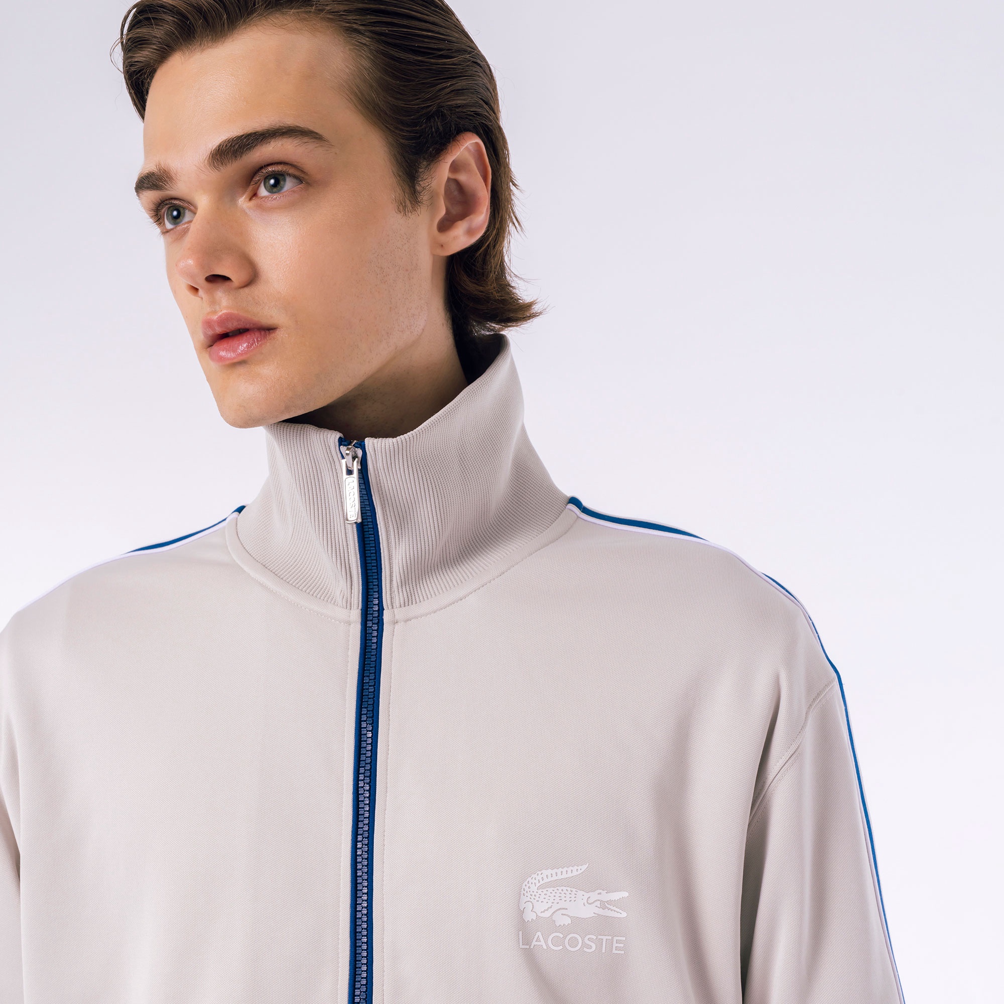 ショルダーラインスウェットトラックジャケット