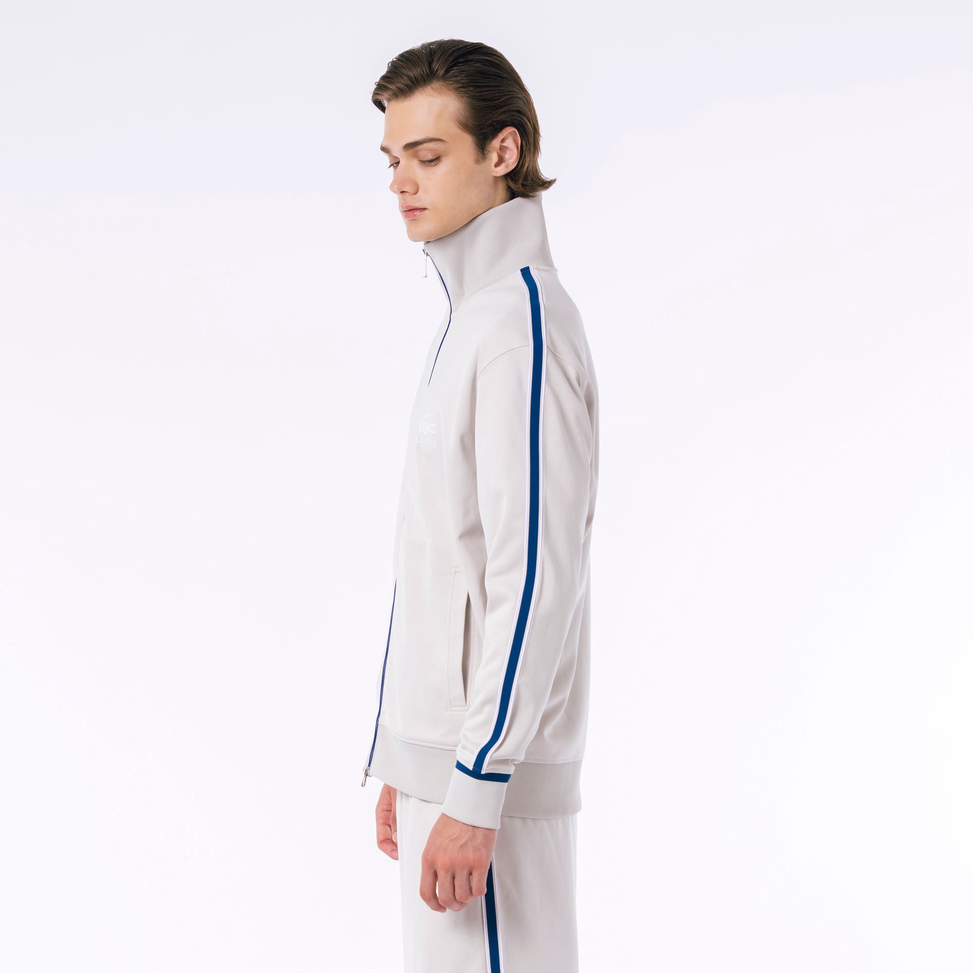 ショルダーラインスウェットトラックジャケット