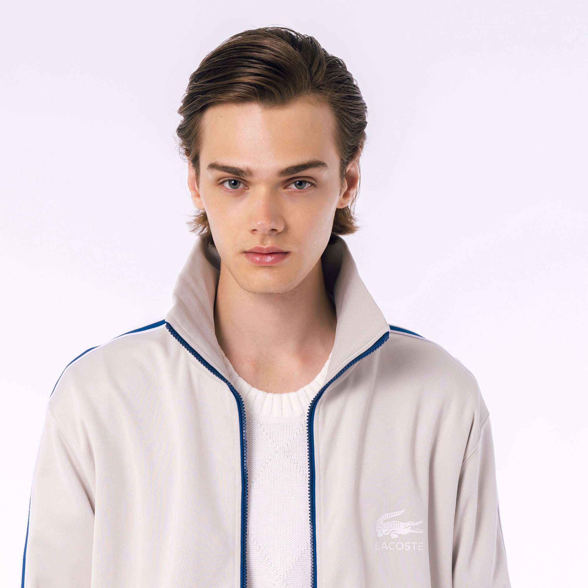 ショルダーラインスウェットトラックジャケット