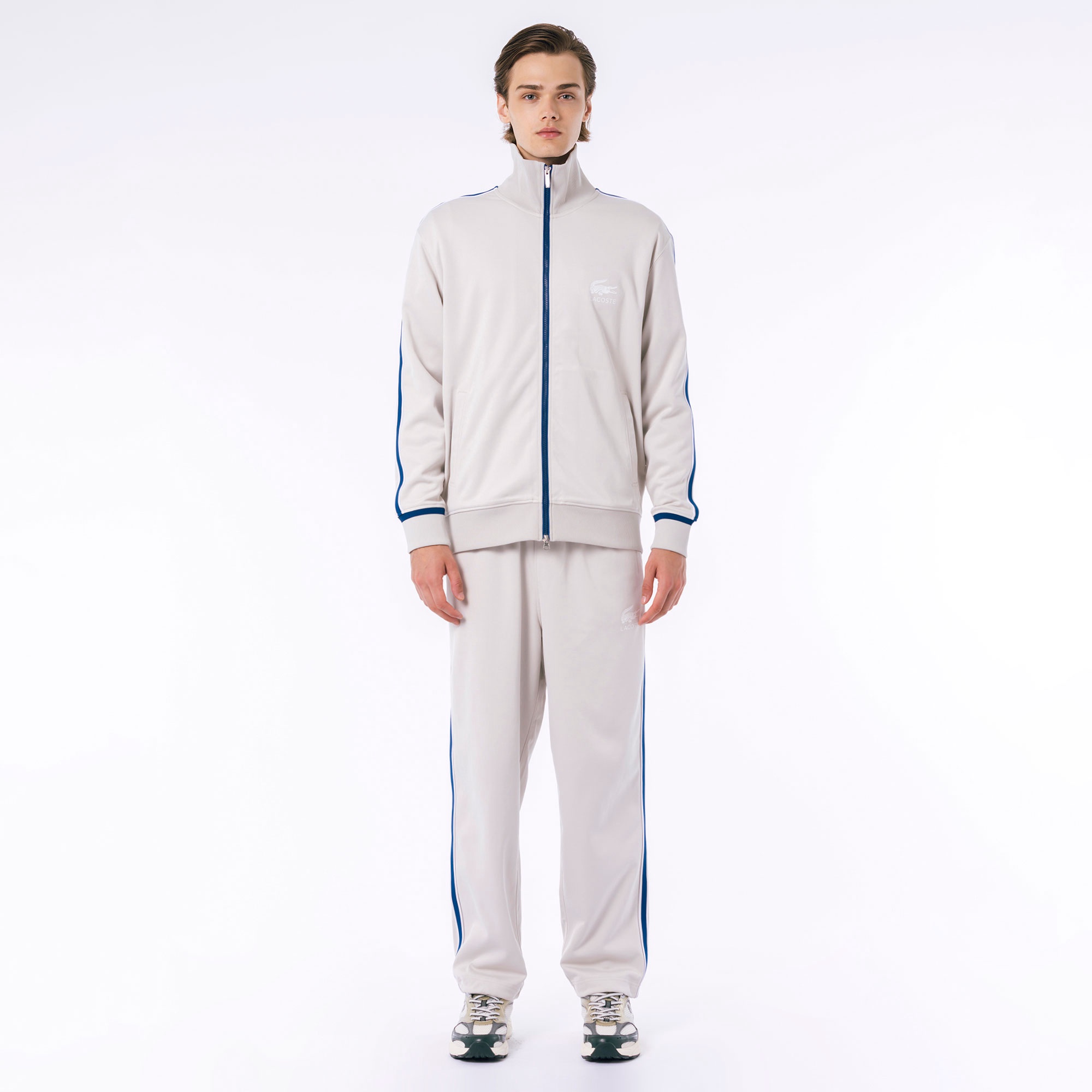 ショルダーラインスウェットトラックジャケット