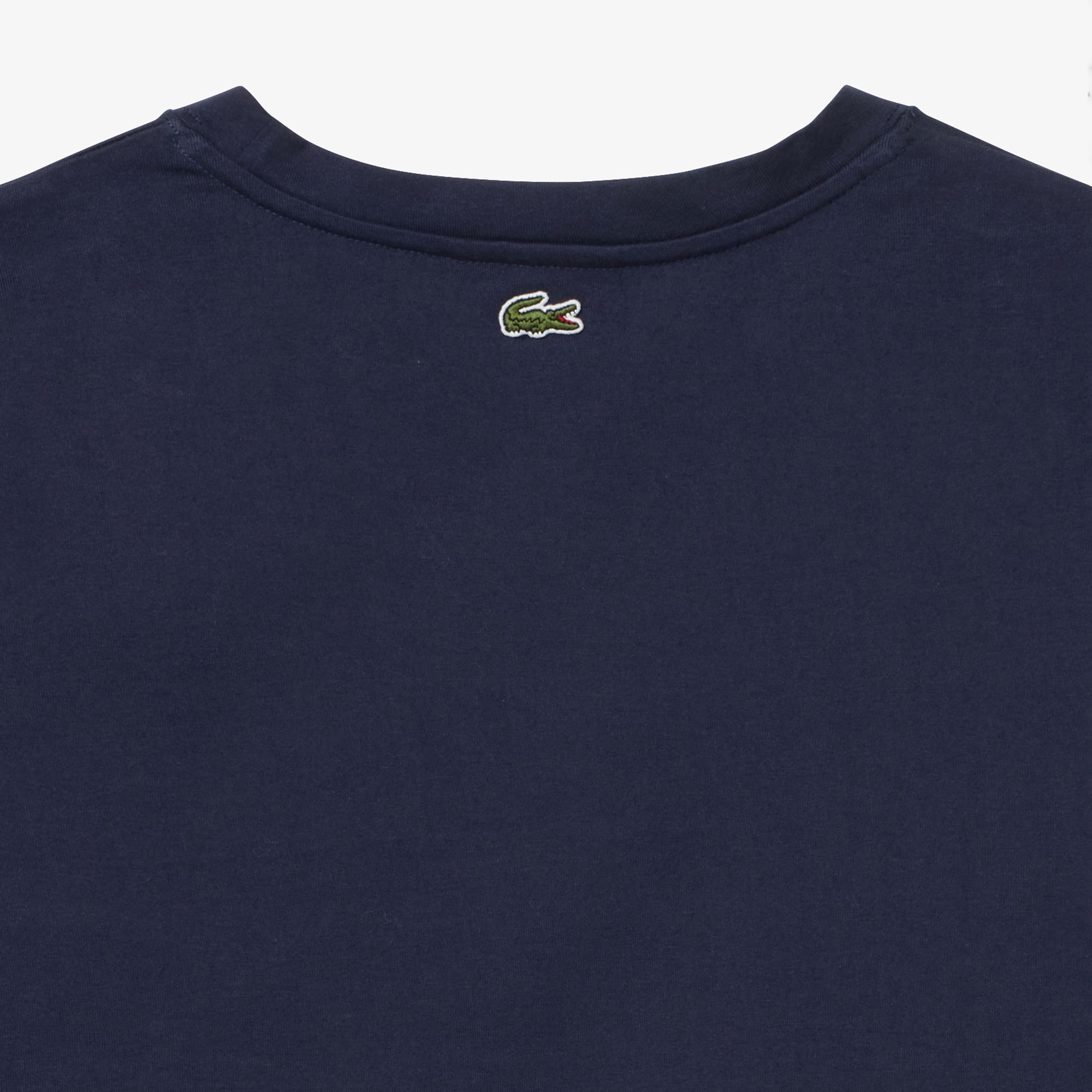 ワンポイント刺しゅう長袖Tシャツ