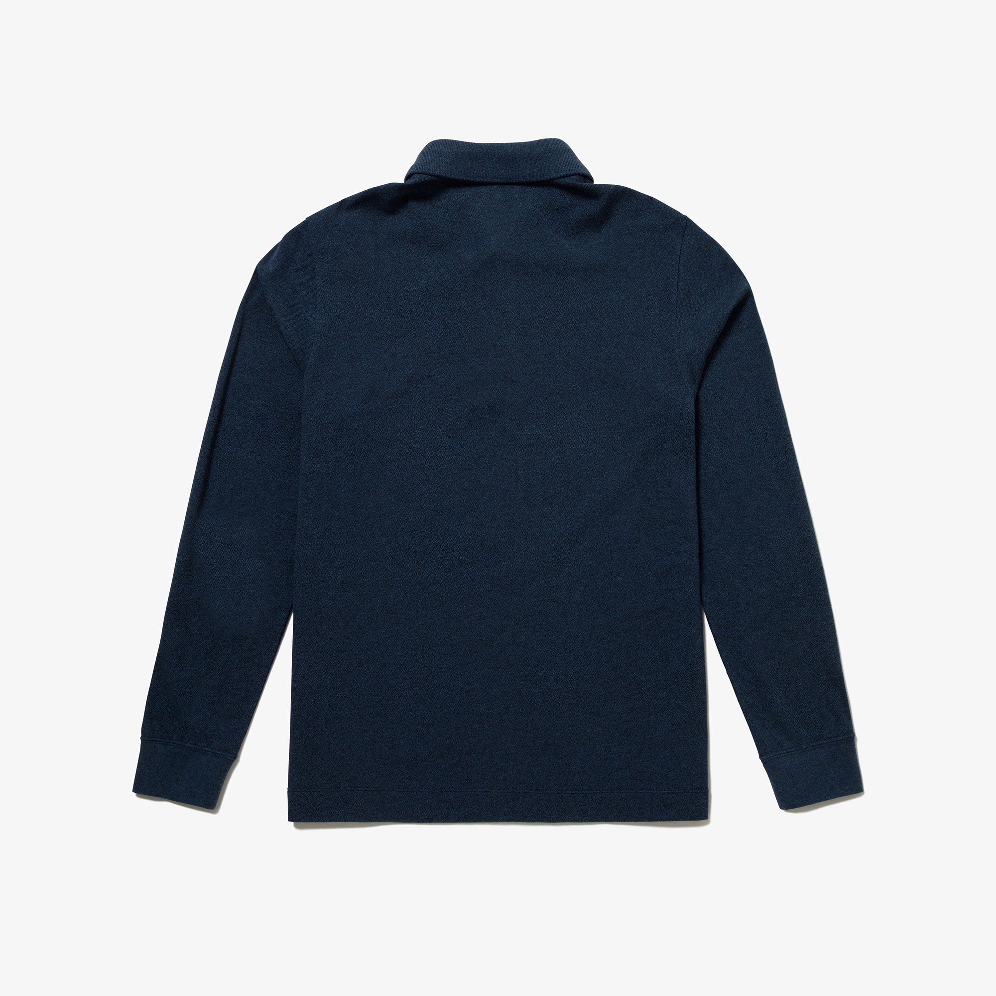 比翼フロントロングスリーブポロシャツ