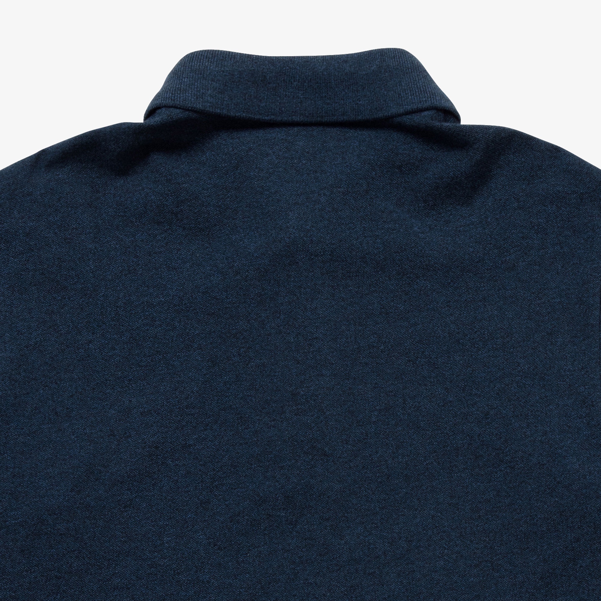 比翼フロントロングスリーブポロシャツ