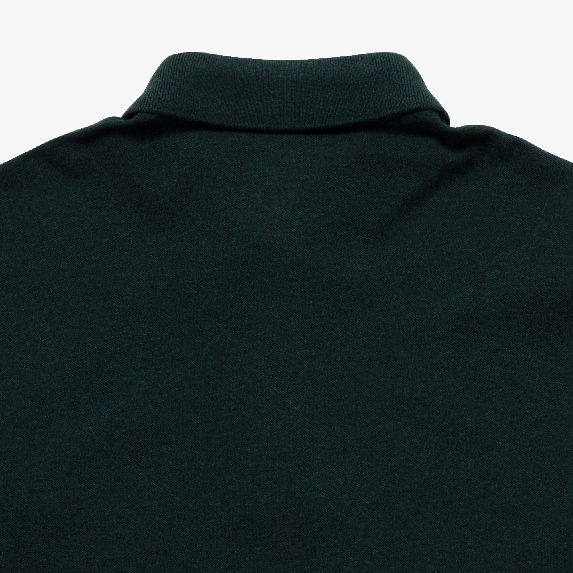 比翼フロントロングスリーブポロシャツ