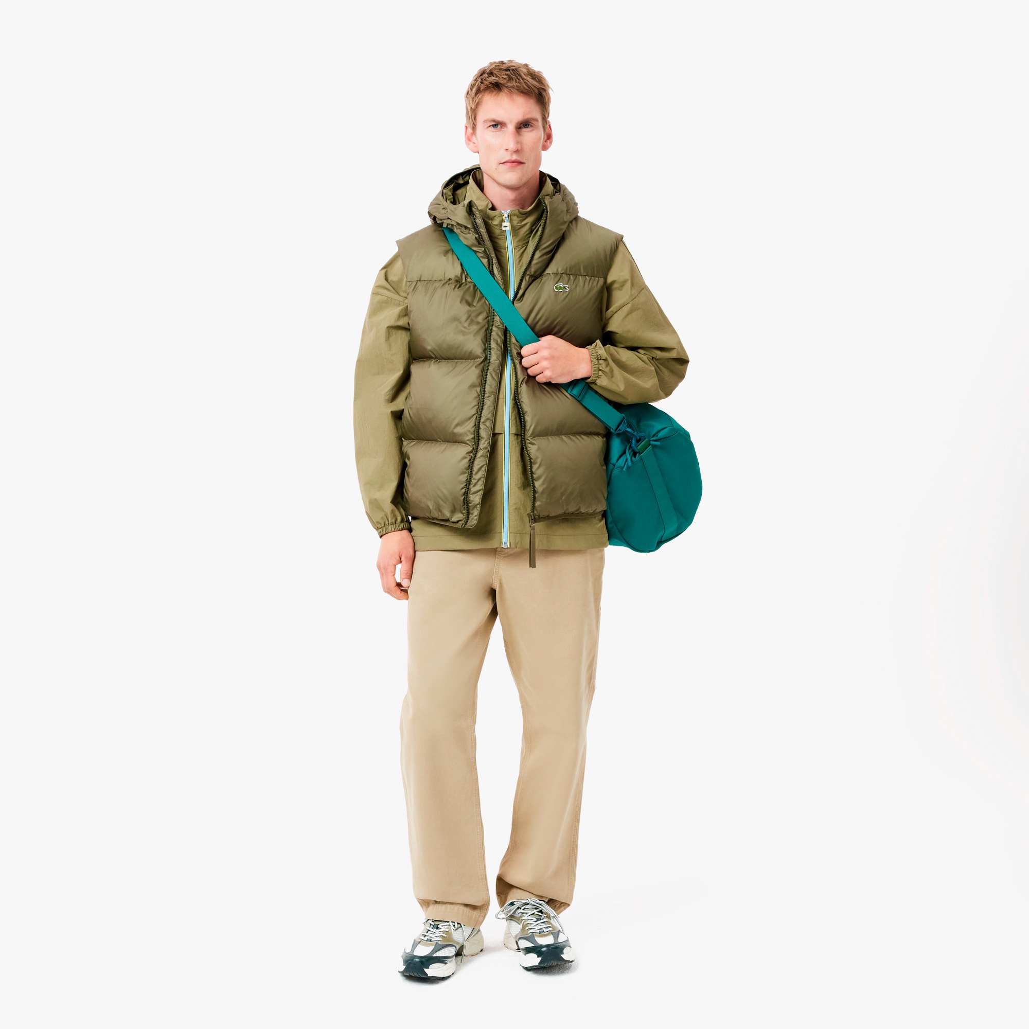 バックステッチダウンベスト