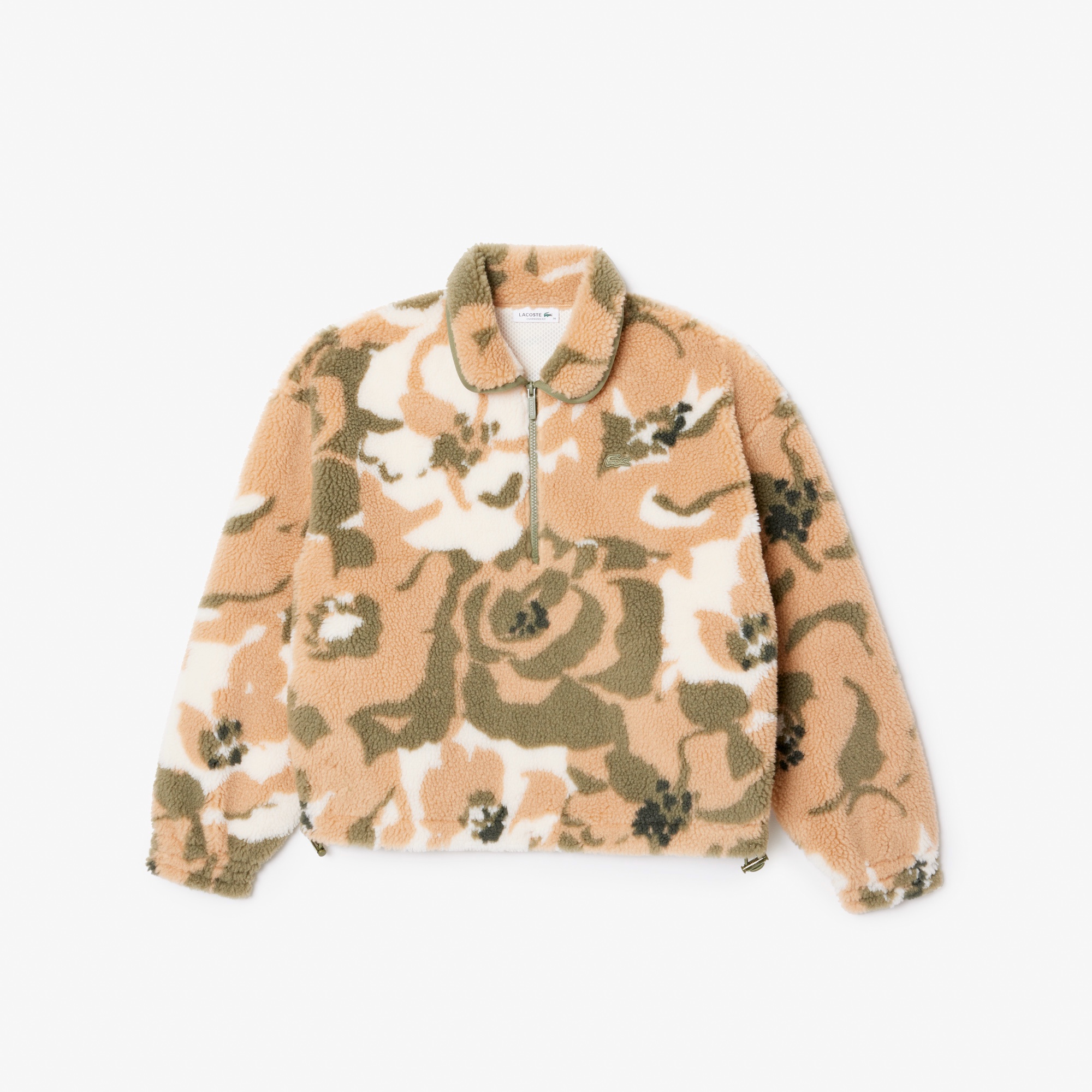 フローラルボアフリースプルオーバー