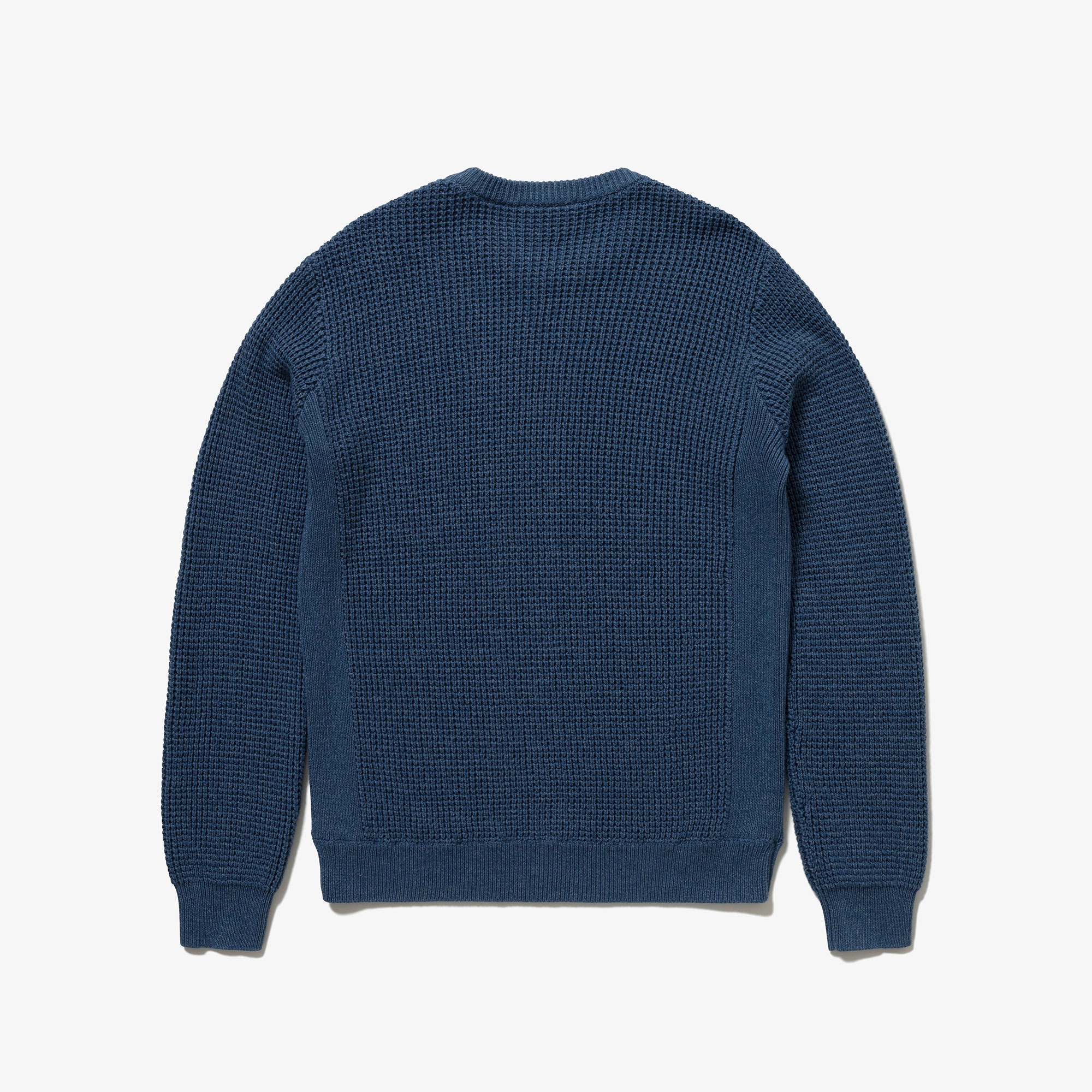 ヘザーカラーリングワッフルニット