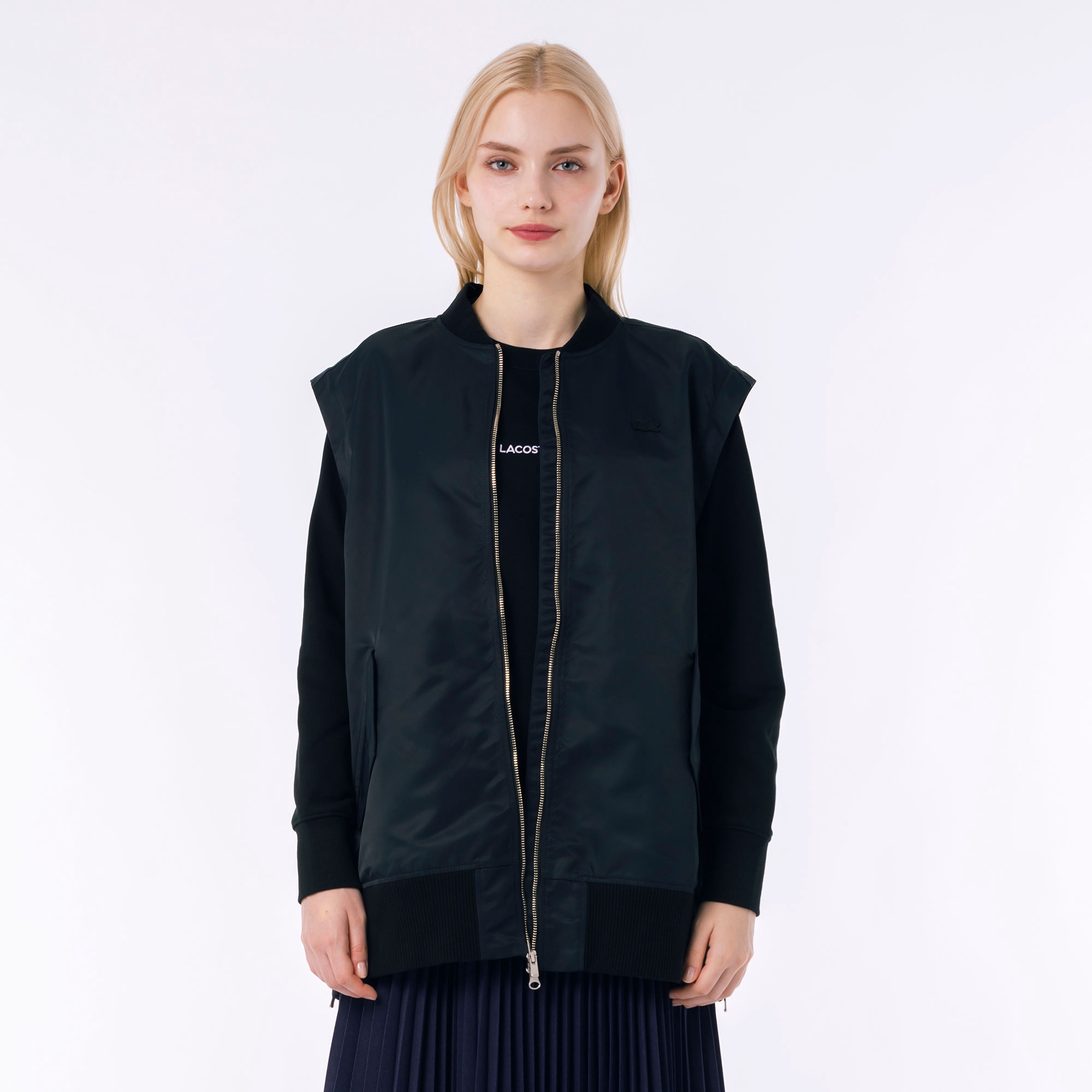 デタッチャブルスリーブボンバージャケット