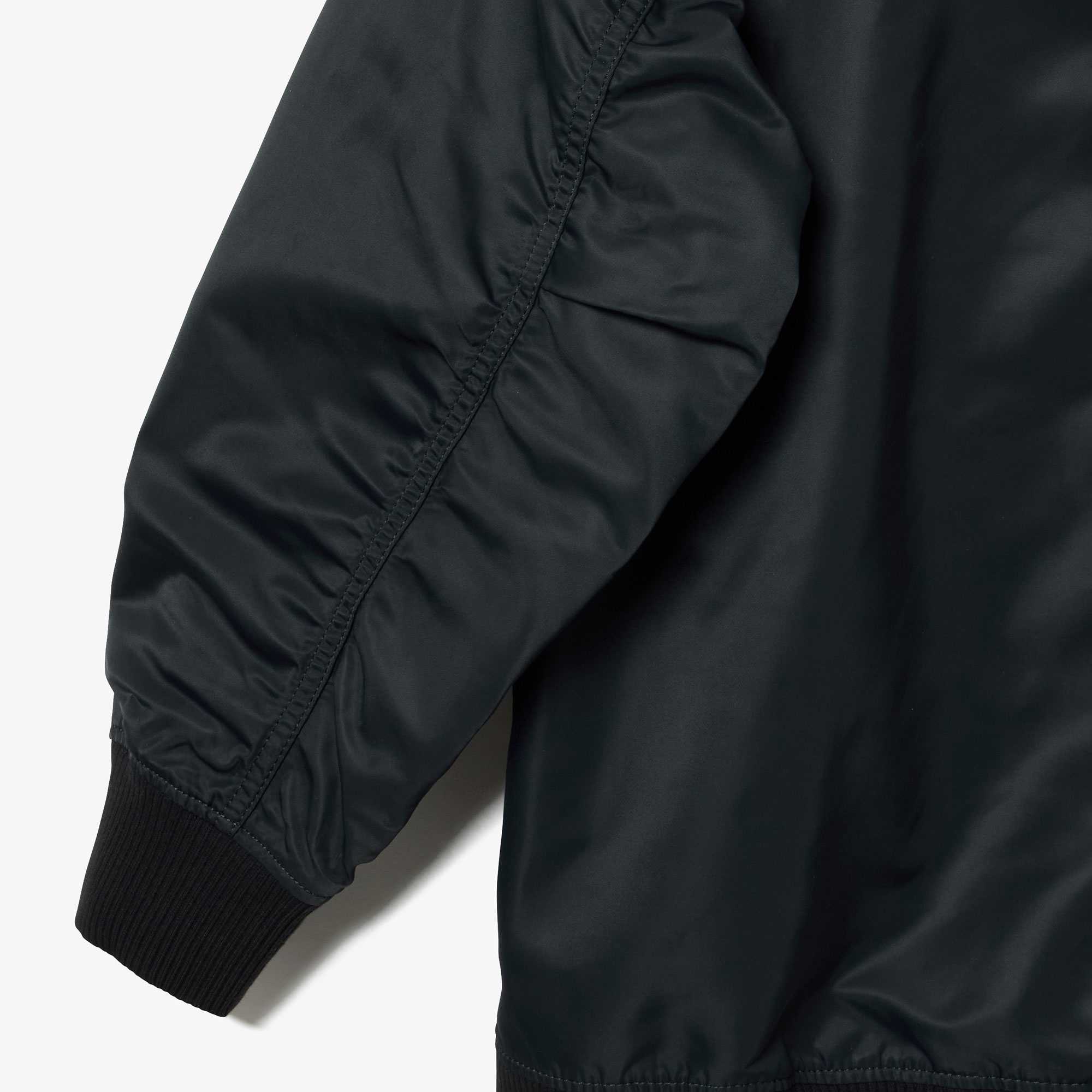 デタッチャブルスリーブボンバージャケット