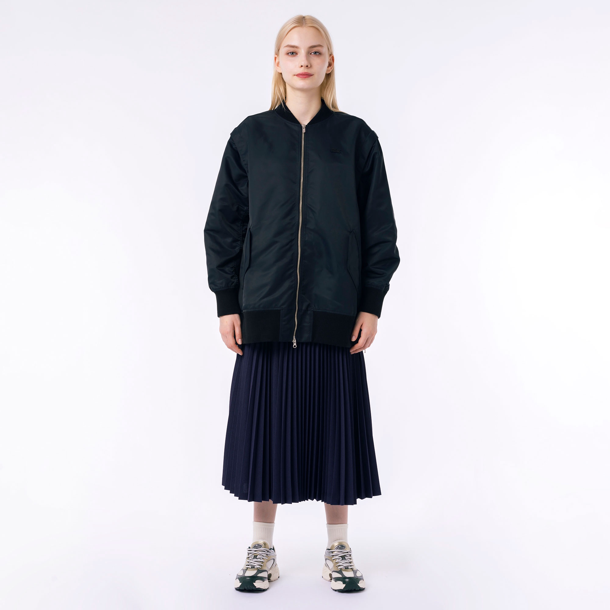 デタッチャブルスリーブボンバージャケット