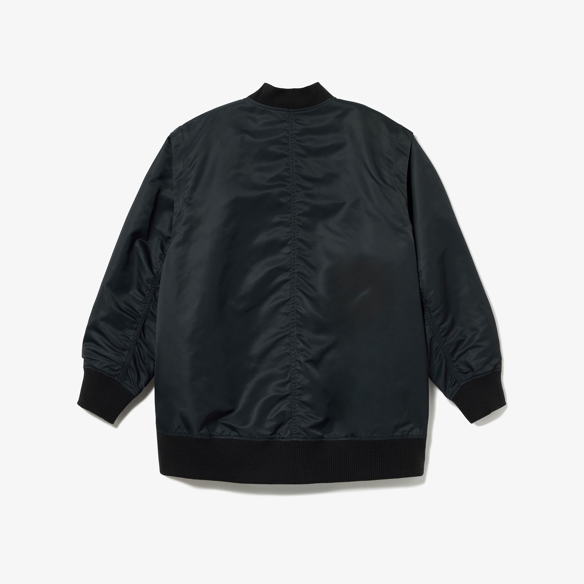 デタッチャブルスリーブボンバージャケット