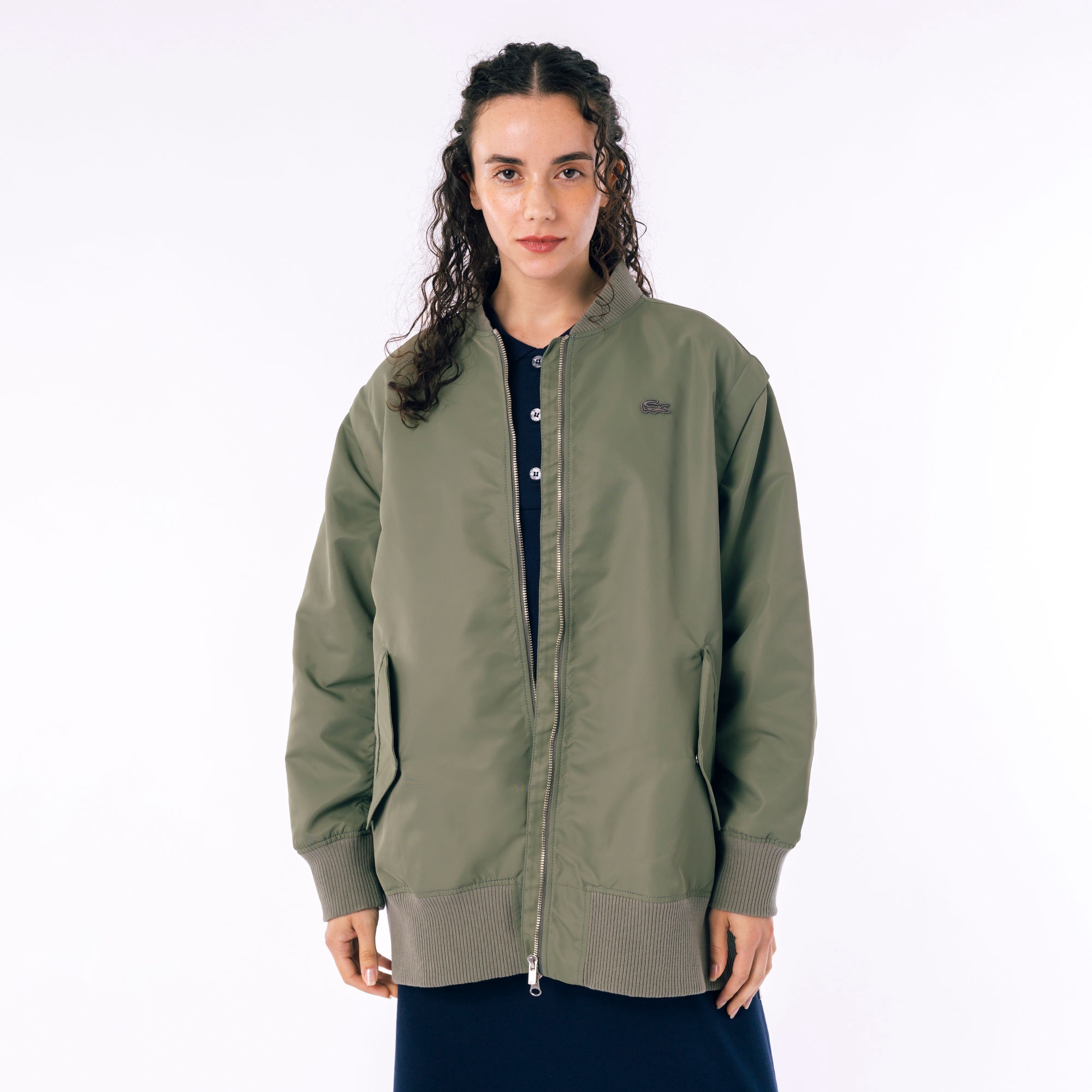 デタッチャブルスリーブボンバージャケット