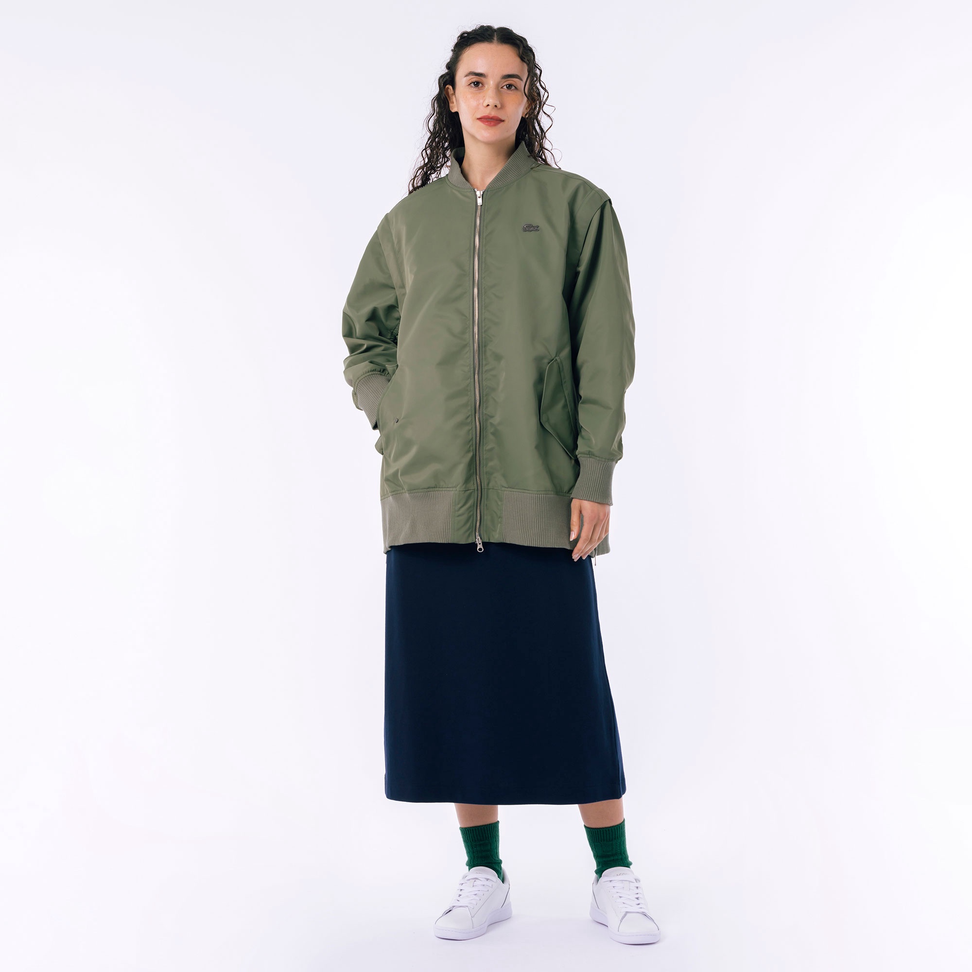 デタッチャブルスリーブボンバージャケット