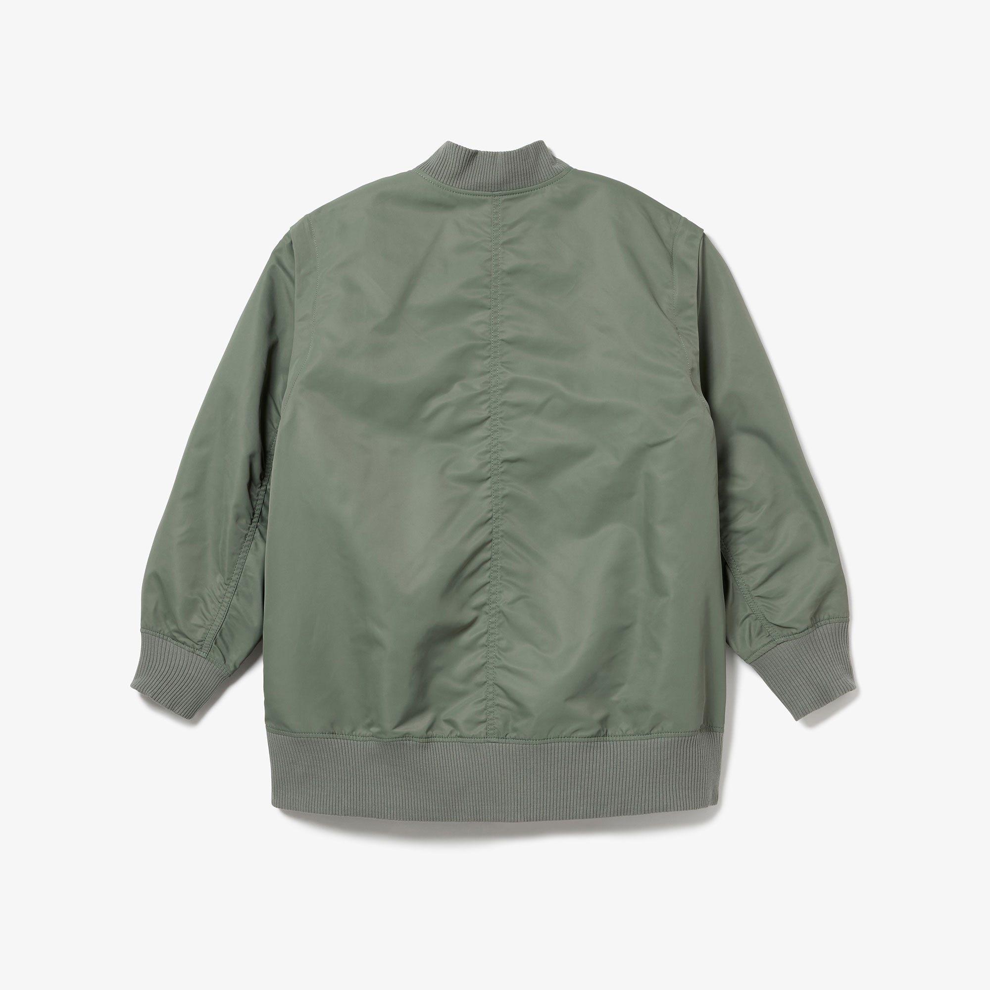 デタッチャブルスリーブボンバージャケット