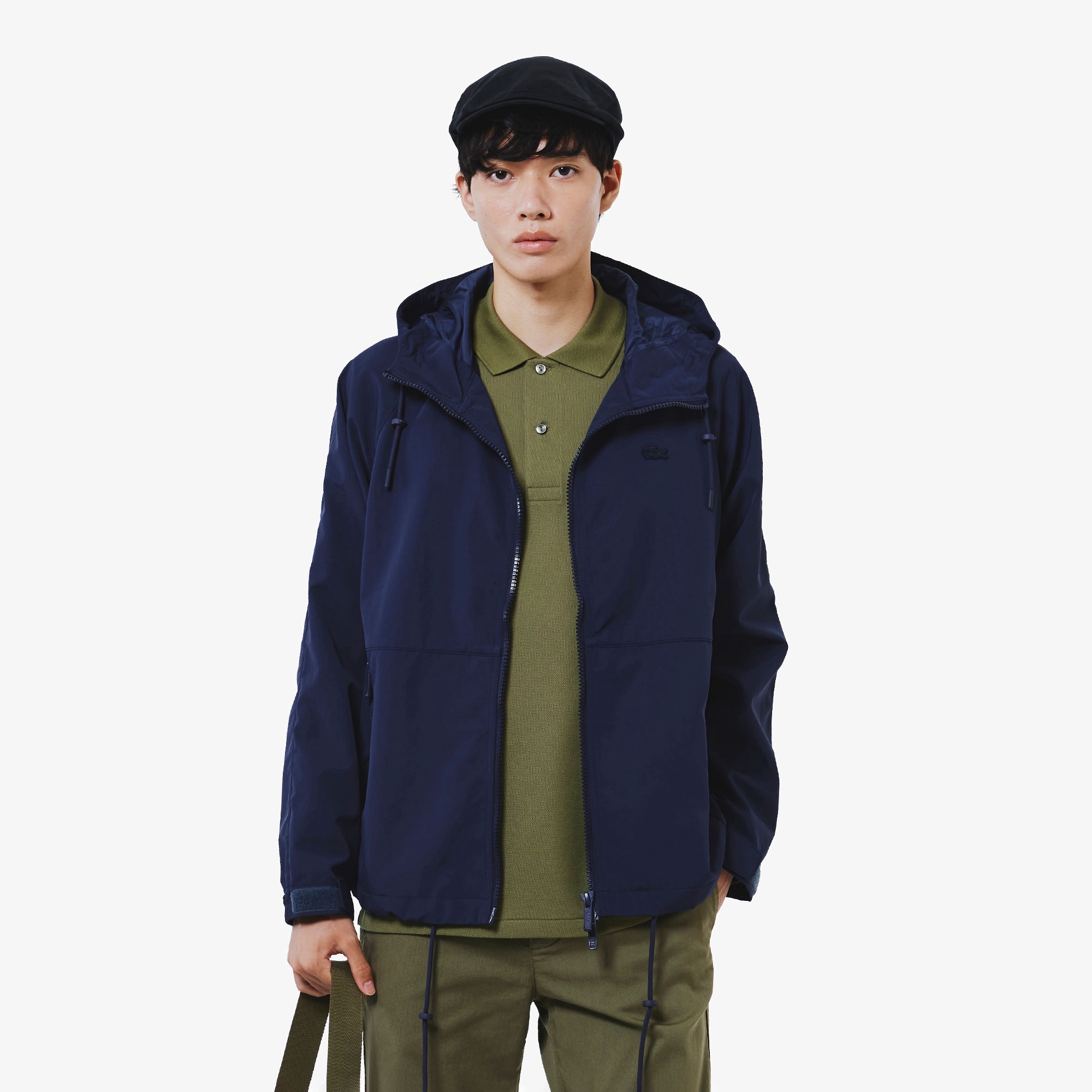 撥水防風フードジャケット