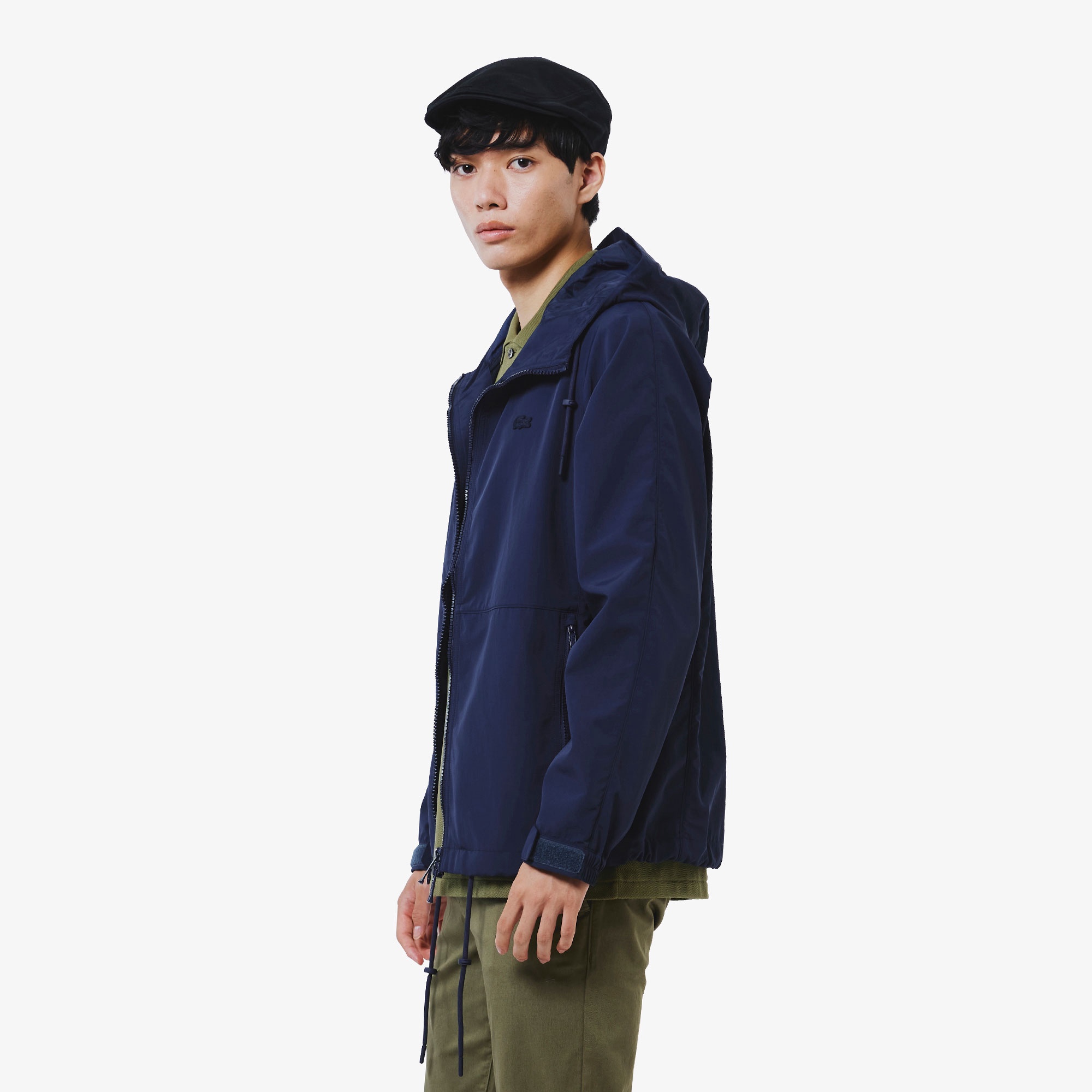 撥水防風フードジャケット