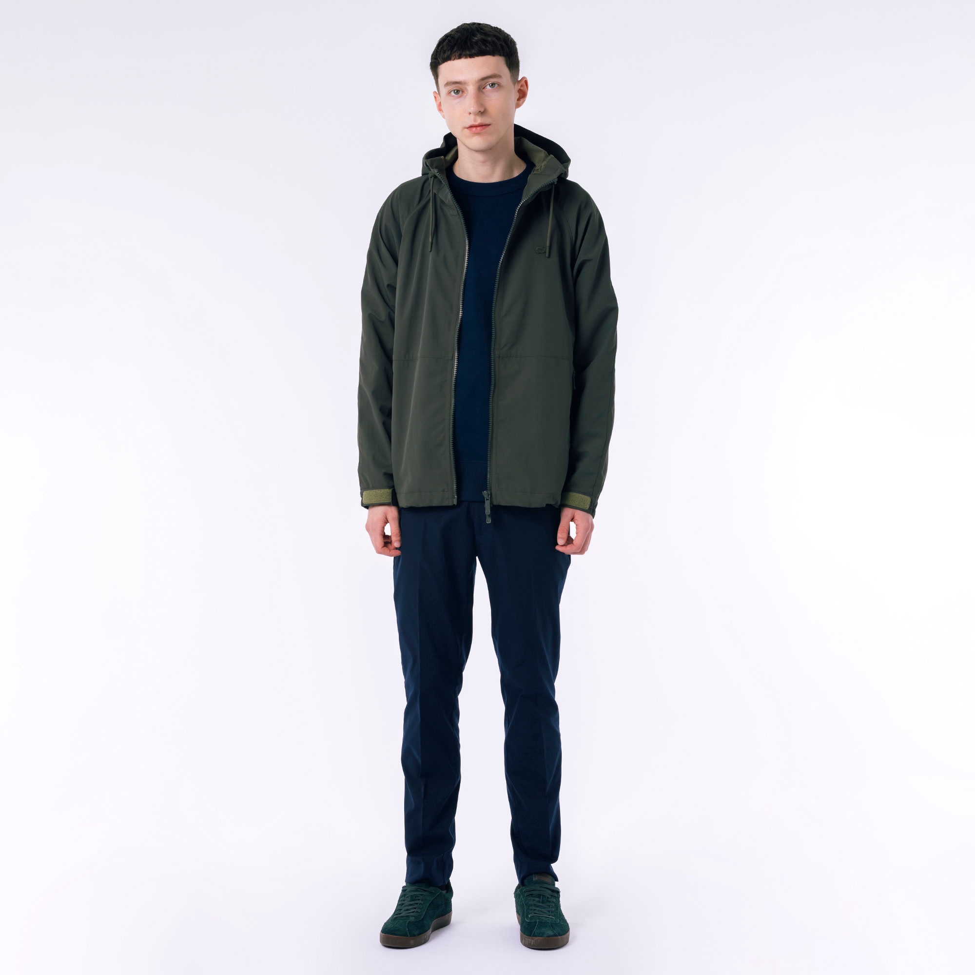 撥水防風フードジャケット