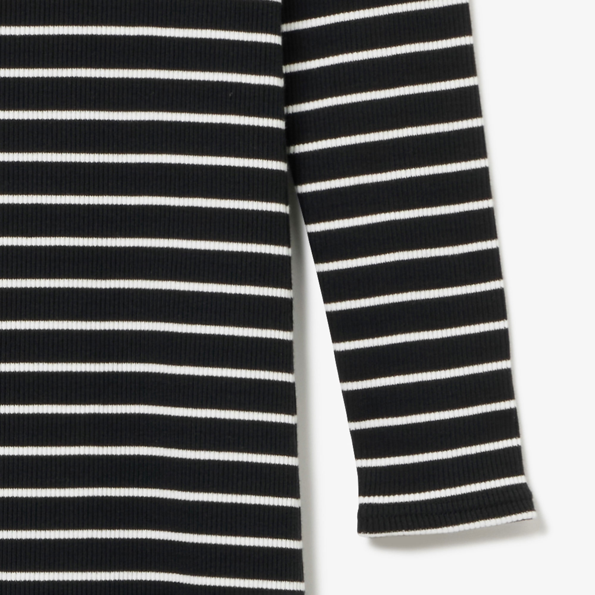 コットンリブニットドレス