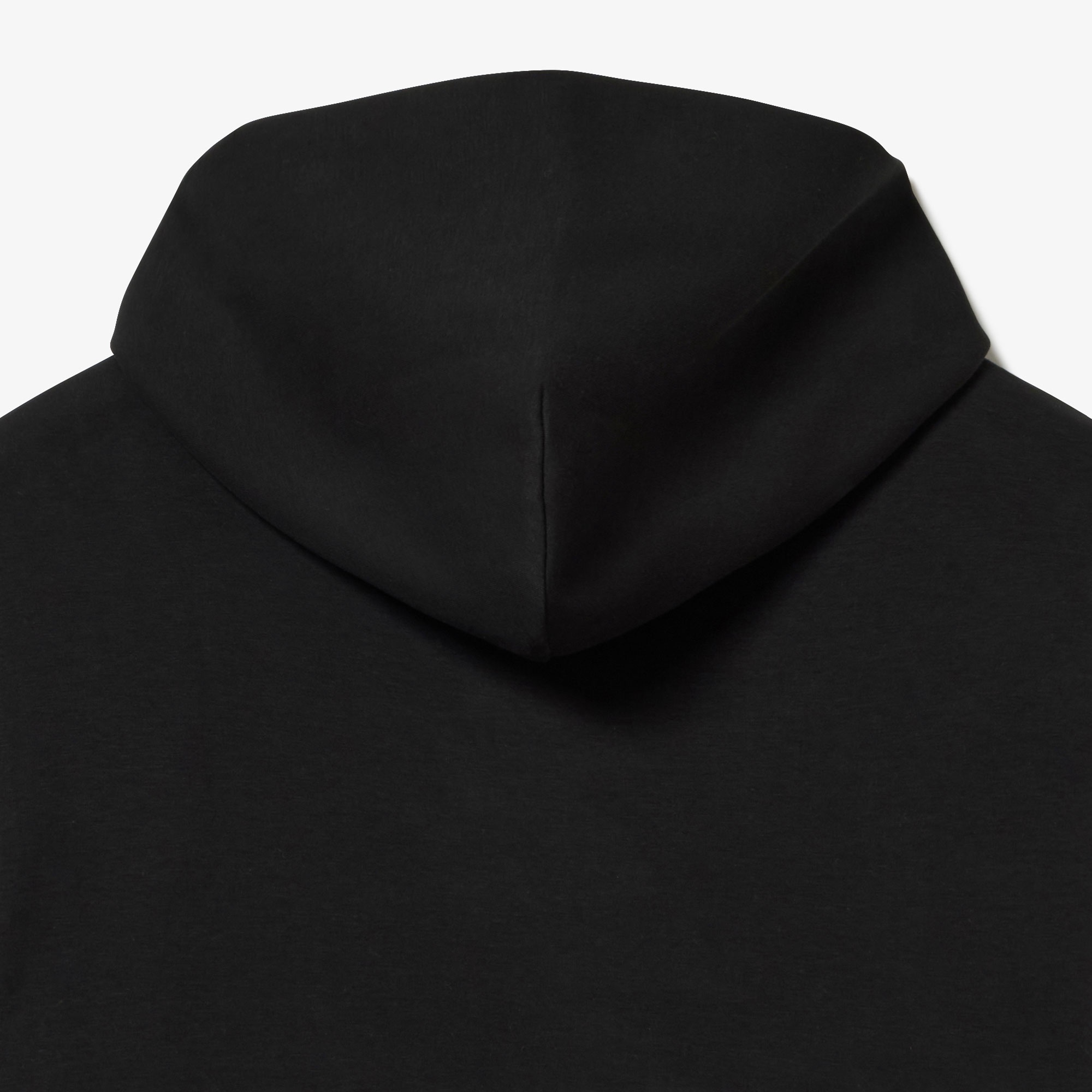 ブランドネームロゴステッチダブルフェイススウェットフーディードレス