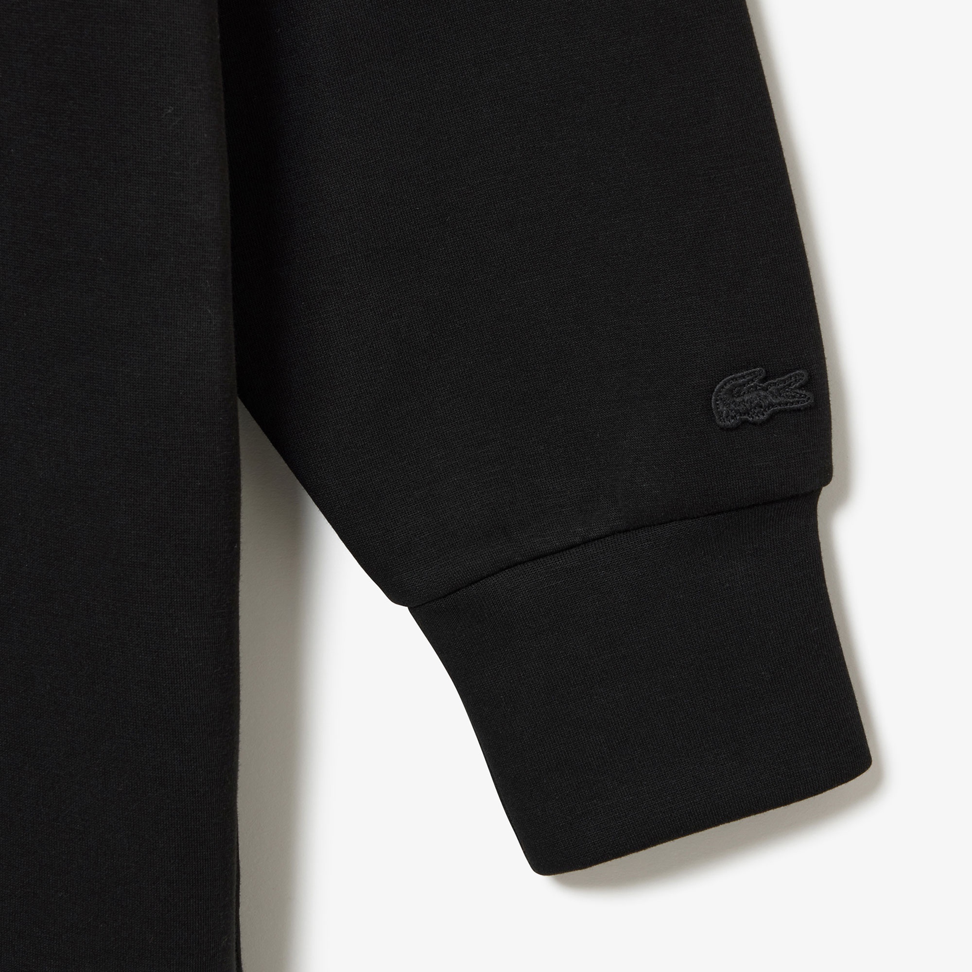 ブランドネームロゴステッチダブルフェイススウェットフーディードレス