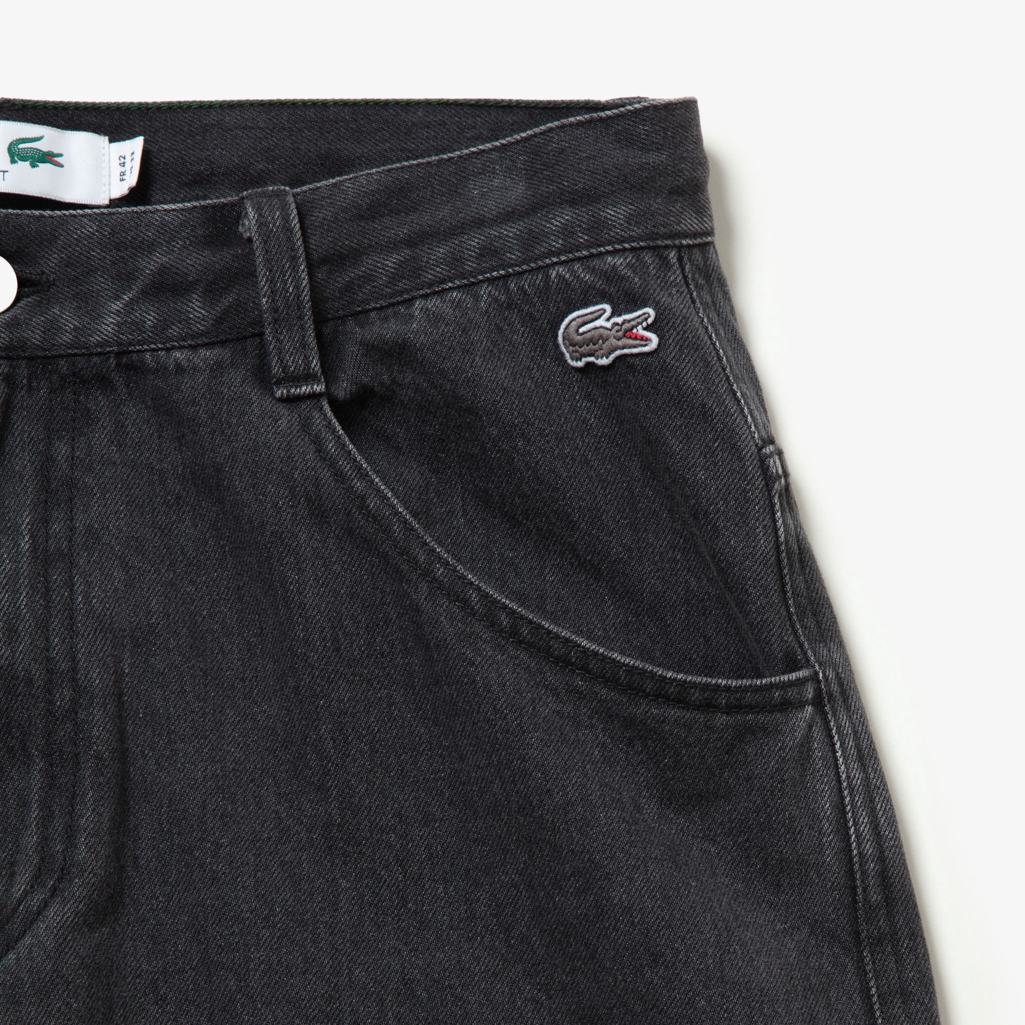 ワイドデニムパンツ